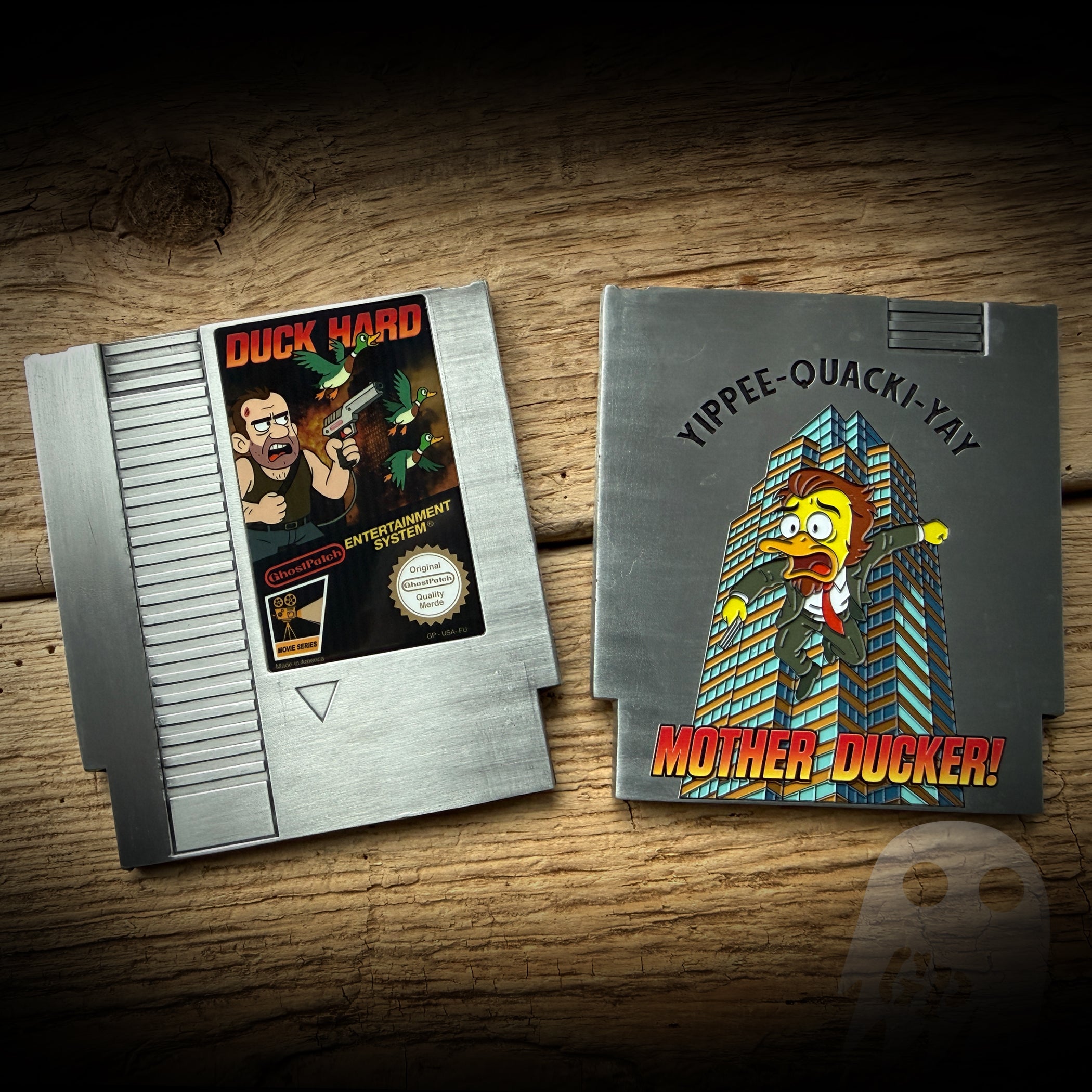 NES Coin - Duck Hard - Die Hard Christmas NES Game Coin