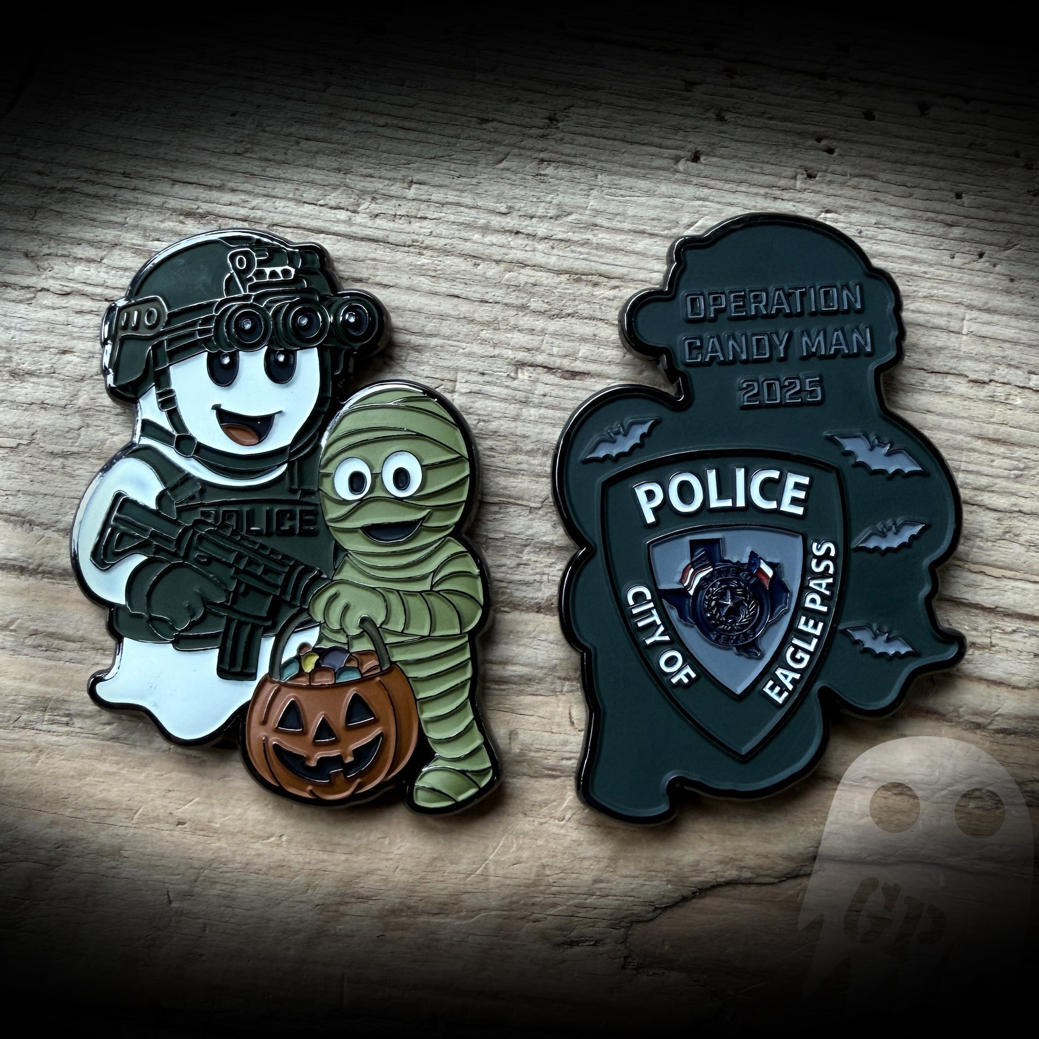2025 Halloween - Eagle Pass, TX Police 2025 Halloween Coin