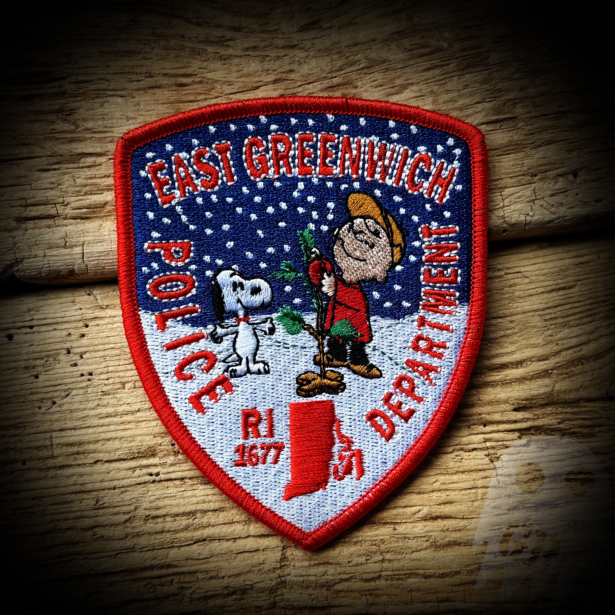 2025 Christmas - East Greenwich, RI Police Department 2025 Christmas Patch