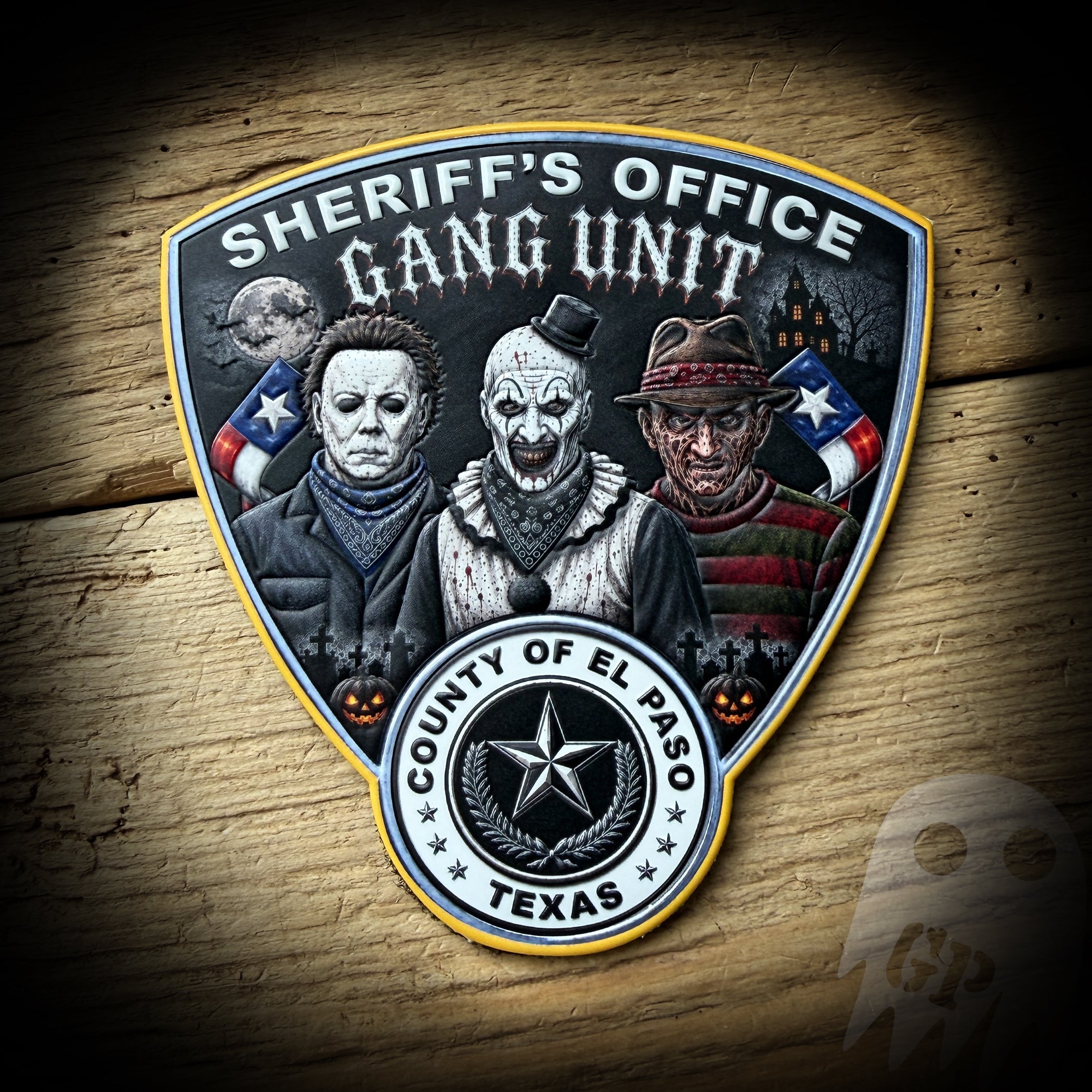 2026 Halloween - El Paso County, TX Sheriff's Office Gang Unit 2026 Halloween Patch - XGP