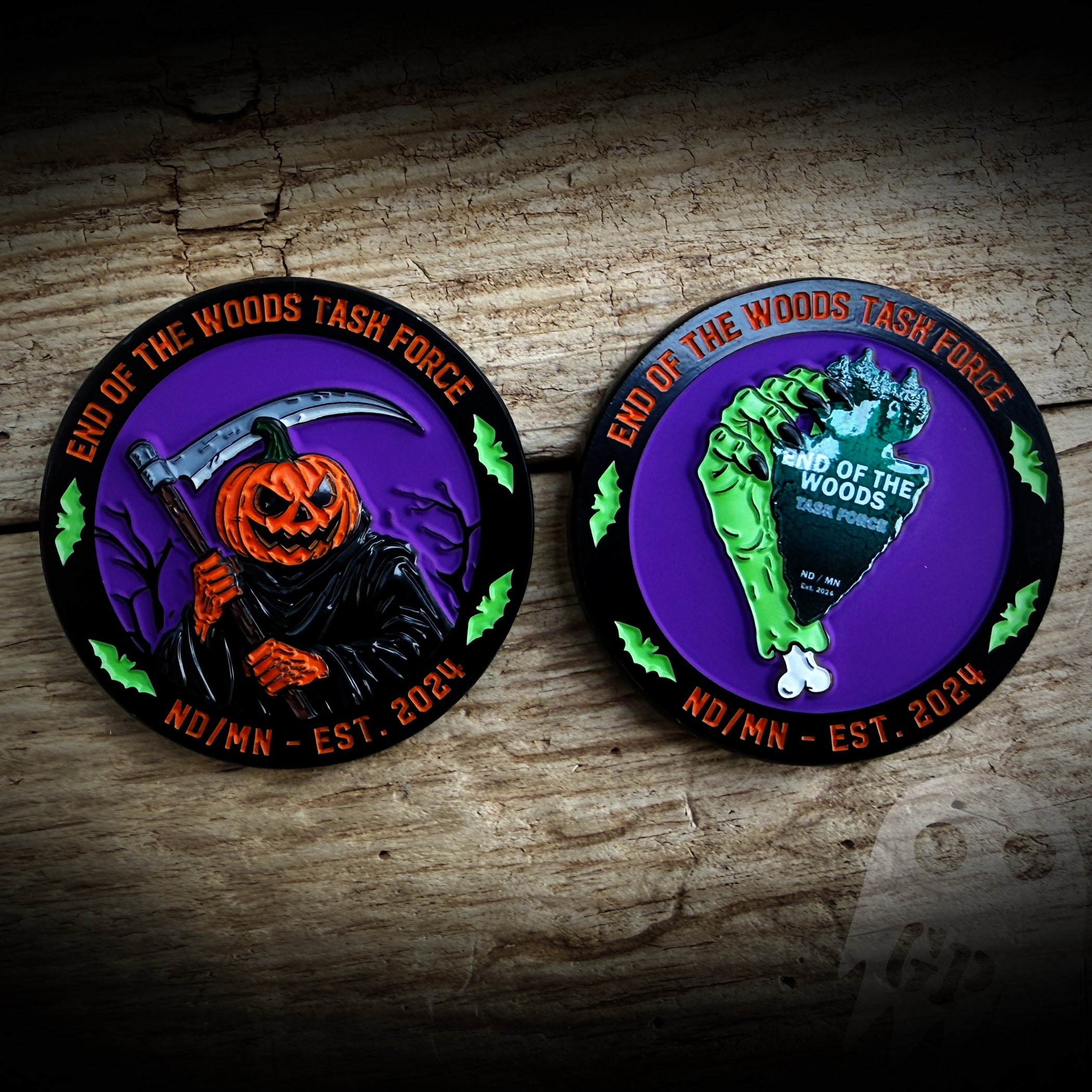 2025 Halloween - End of Woods Task Force 2025 Halloween Coin