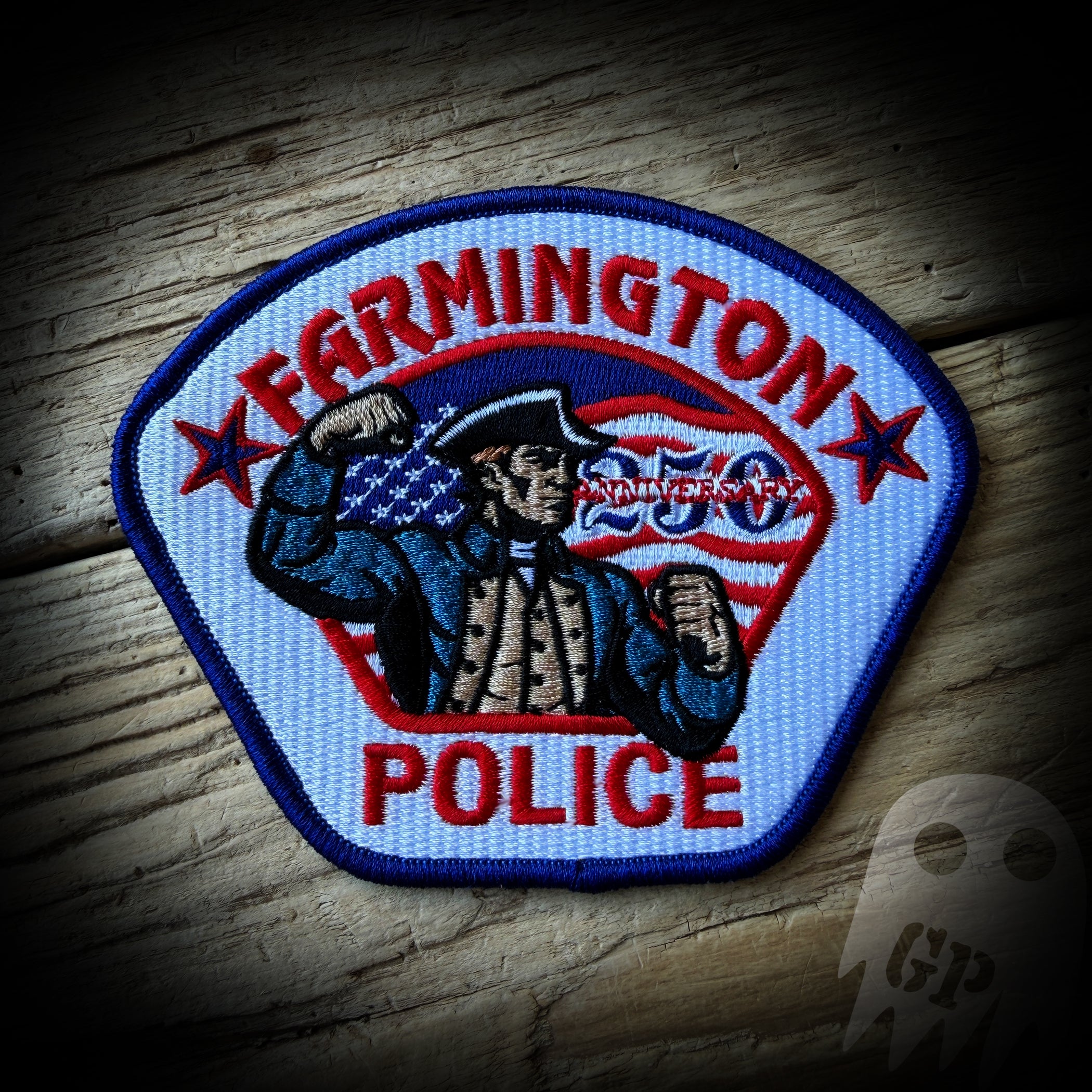 250th America - Farmington, NM PD 250th Anniversary of America Patch