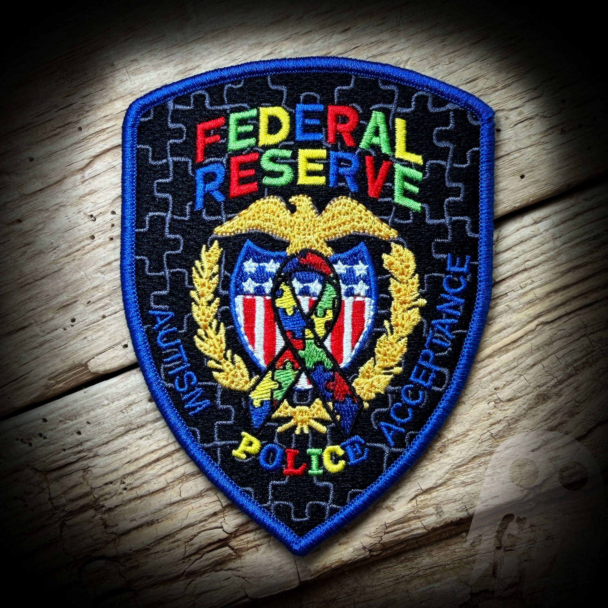 2026 Autism - Federal Reserve Police Department 2026 Autism Fundraiser Patch