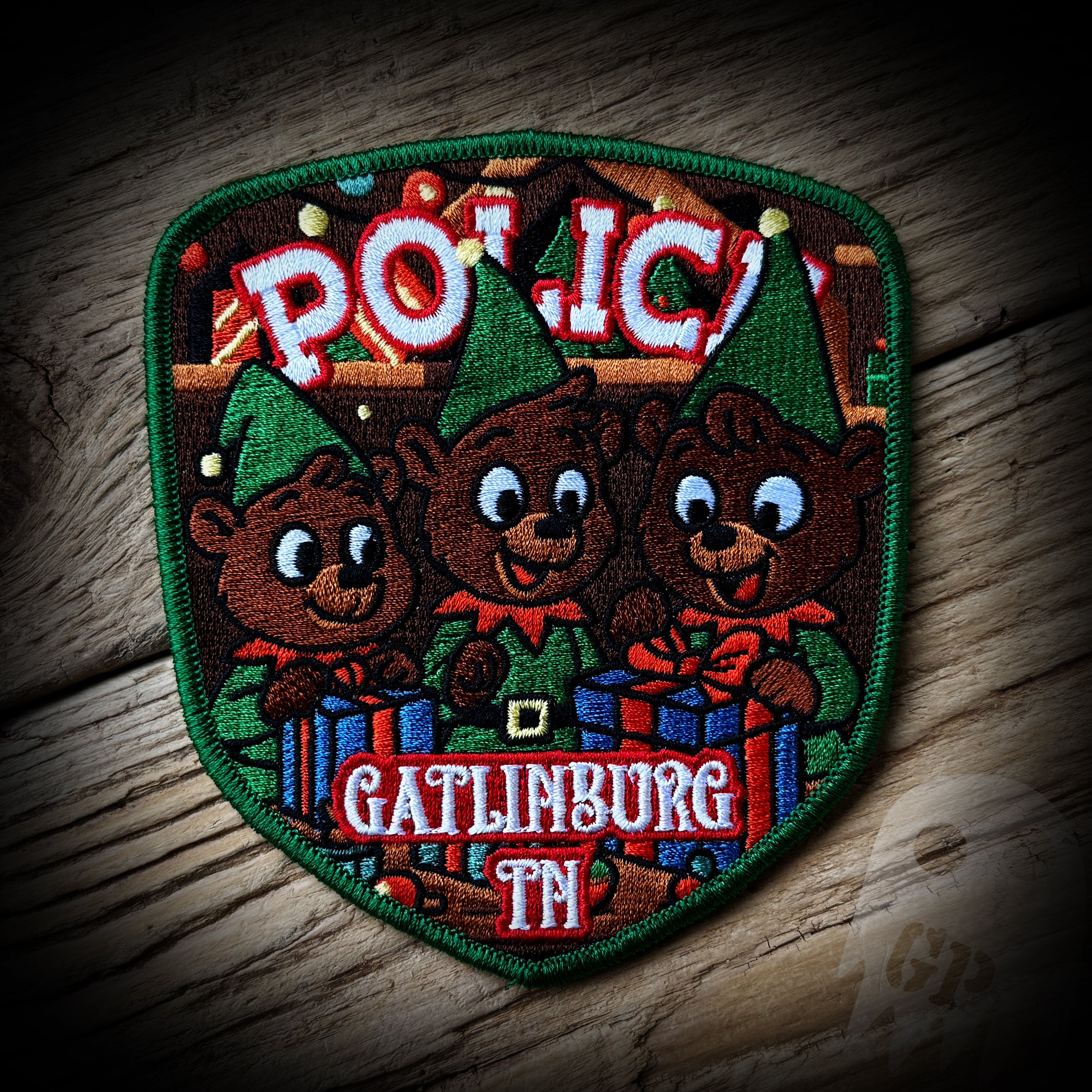 PATCH 2025 Christmas - Gatlinburg, TN Police 2025 Christmas Patch