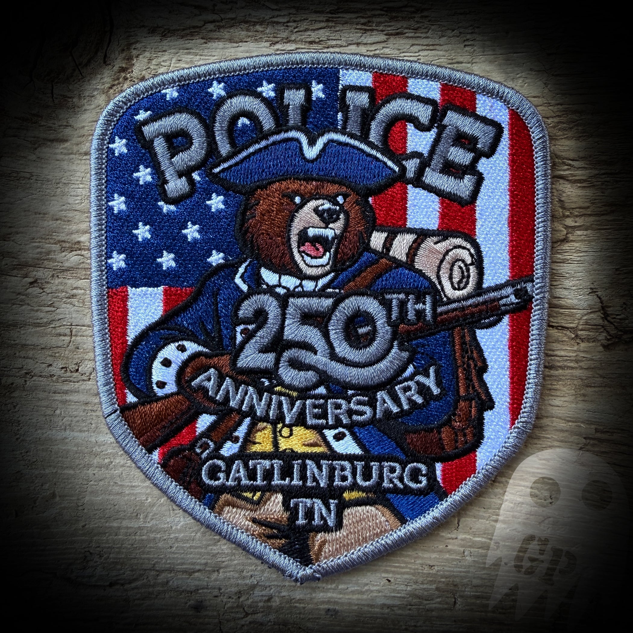 250th America - Gatlinburg, TN Police 250th Anniversary of America Patch