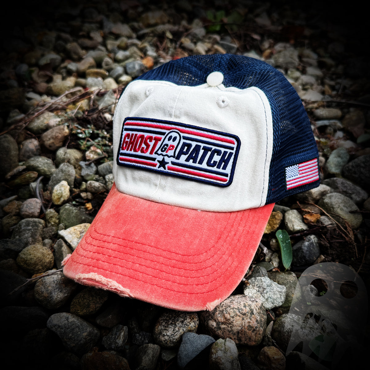 HAT - Ghost Patch Weathered Hat