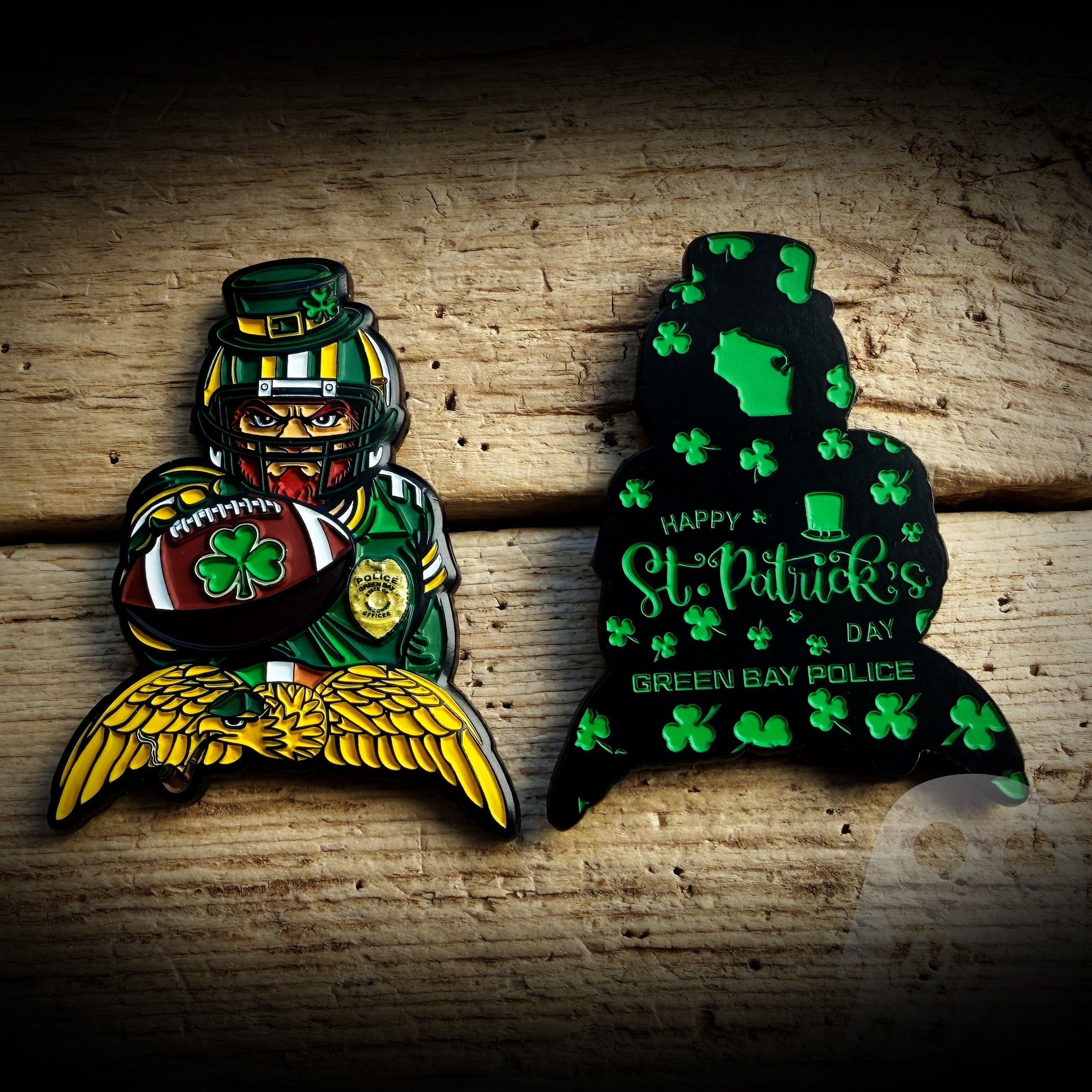 COIN 2026 Irish - Green Bay, WI PD 2026 Irish Coin