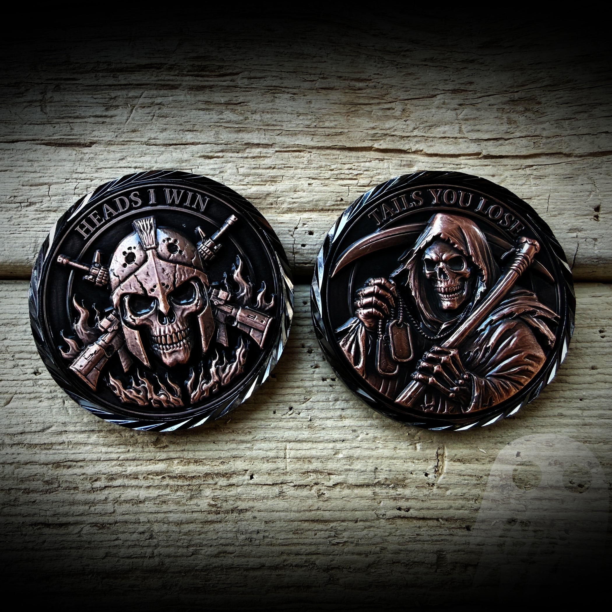 Heads I win, Tails You Lose Coin