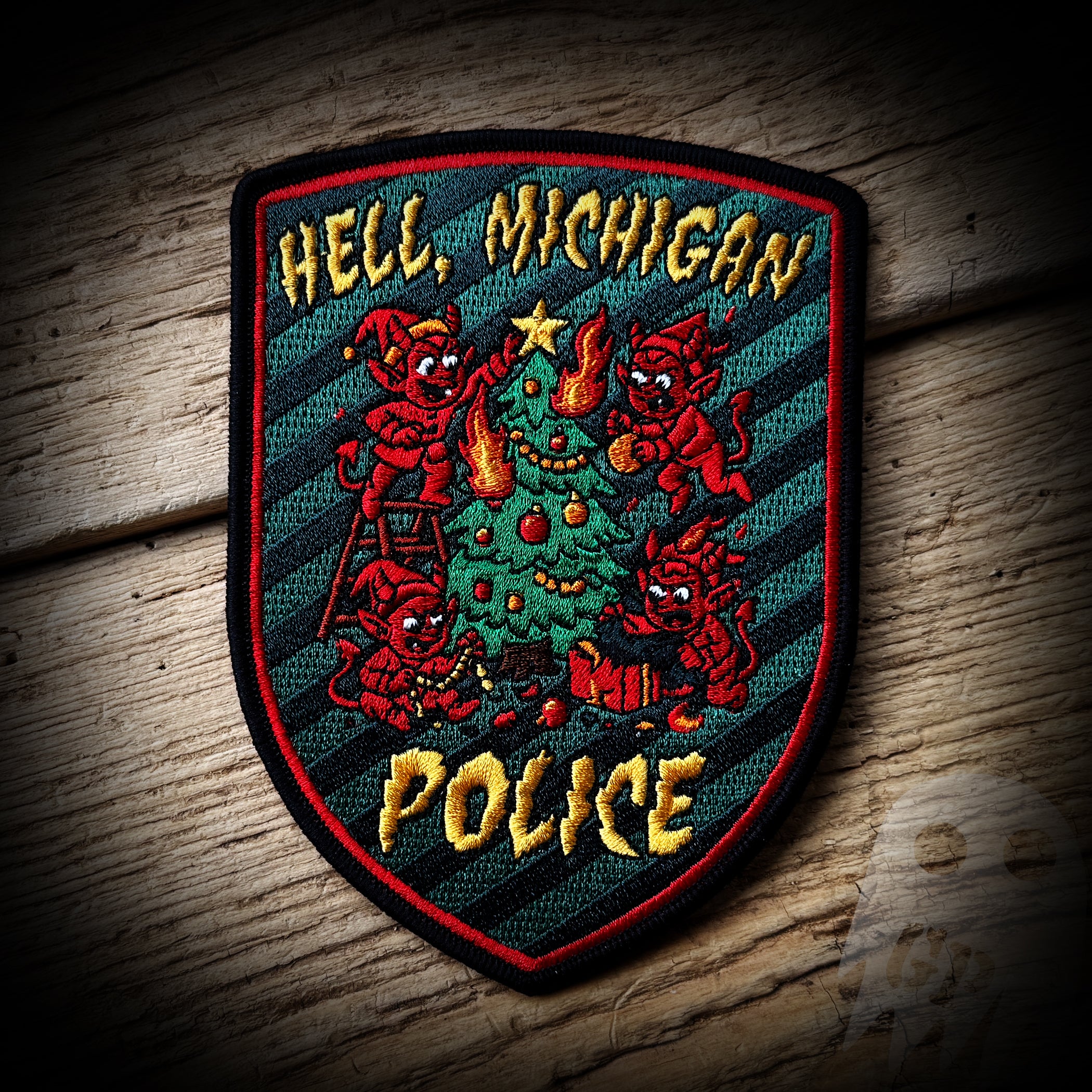 2025 Christmas - Hell, MI Police Department 2025 Christmas Patch