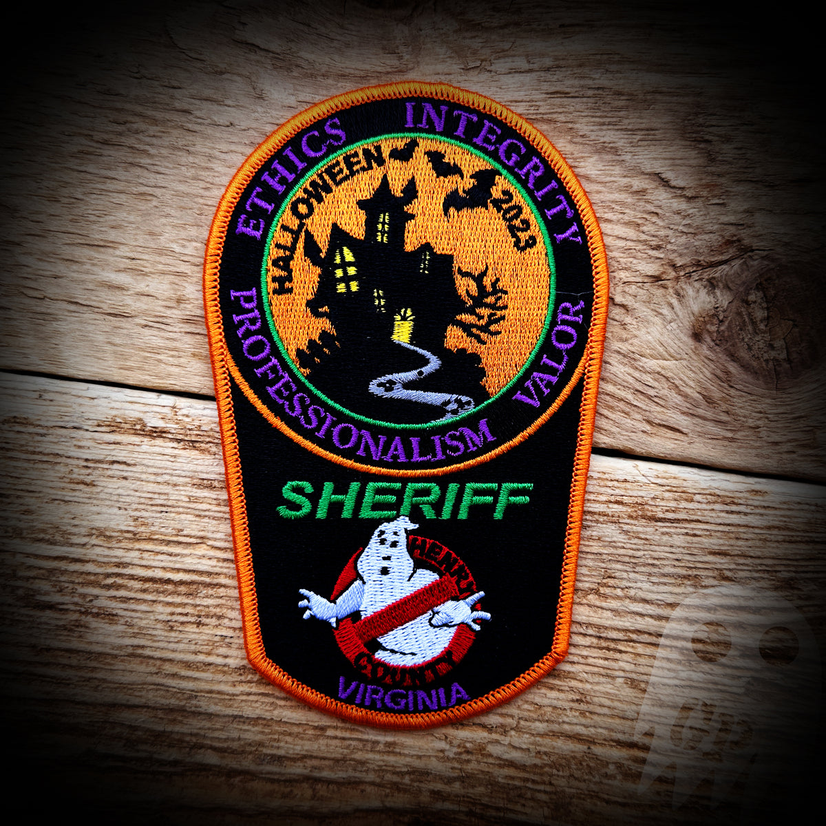 Henry County, VA Sheriff's Office 2023 Halloween Patch Limited