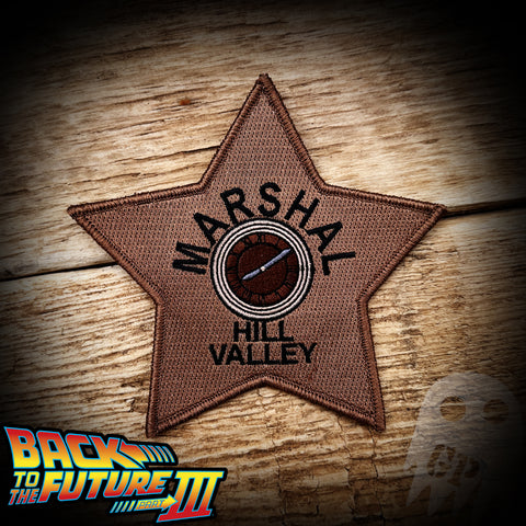 1885 #68 - Hill Valley Marshal Patch -  Back to the Future 3
