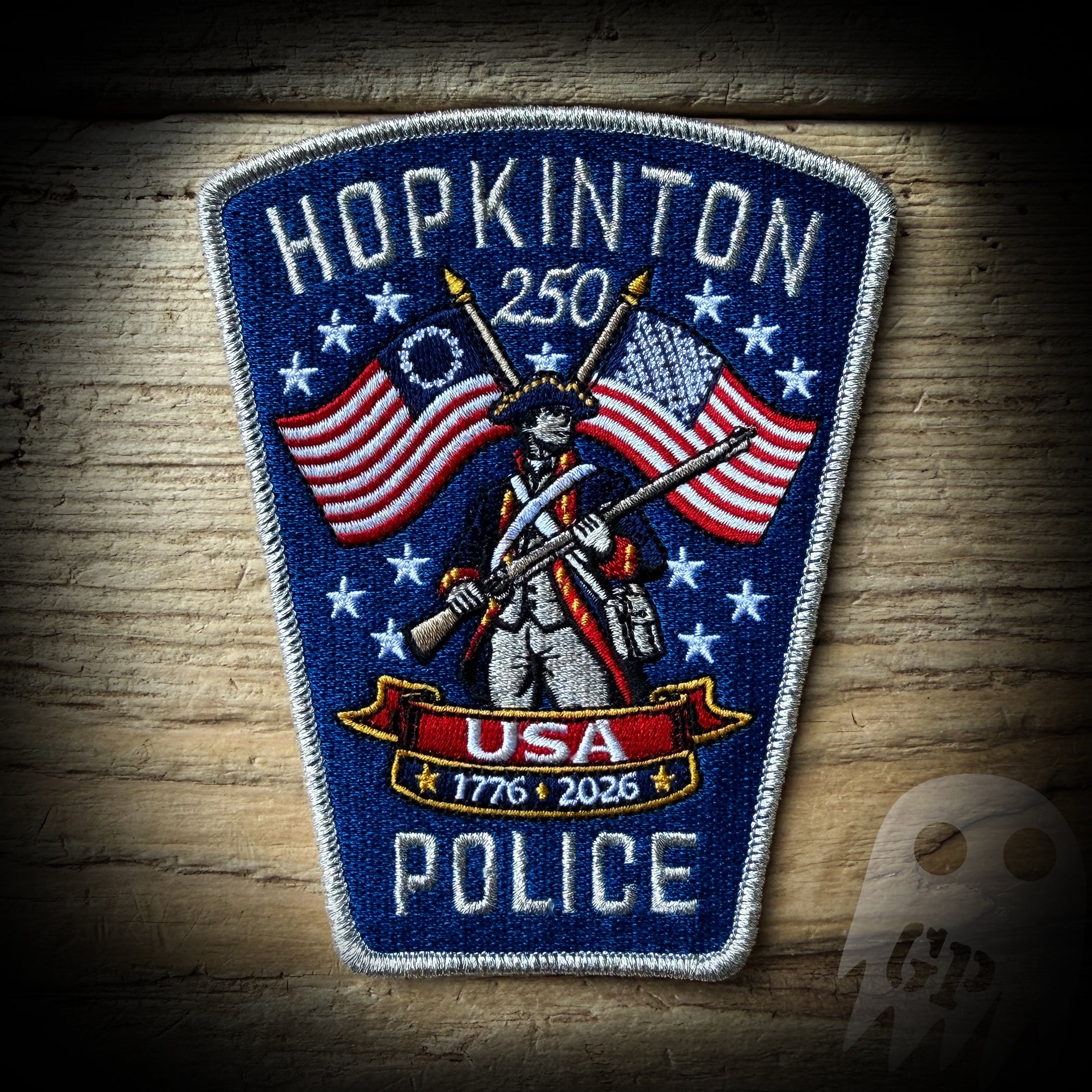 250th America - Hopkinton, MA Police 250th Anniversary of America Patch