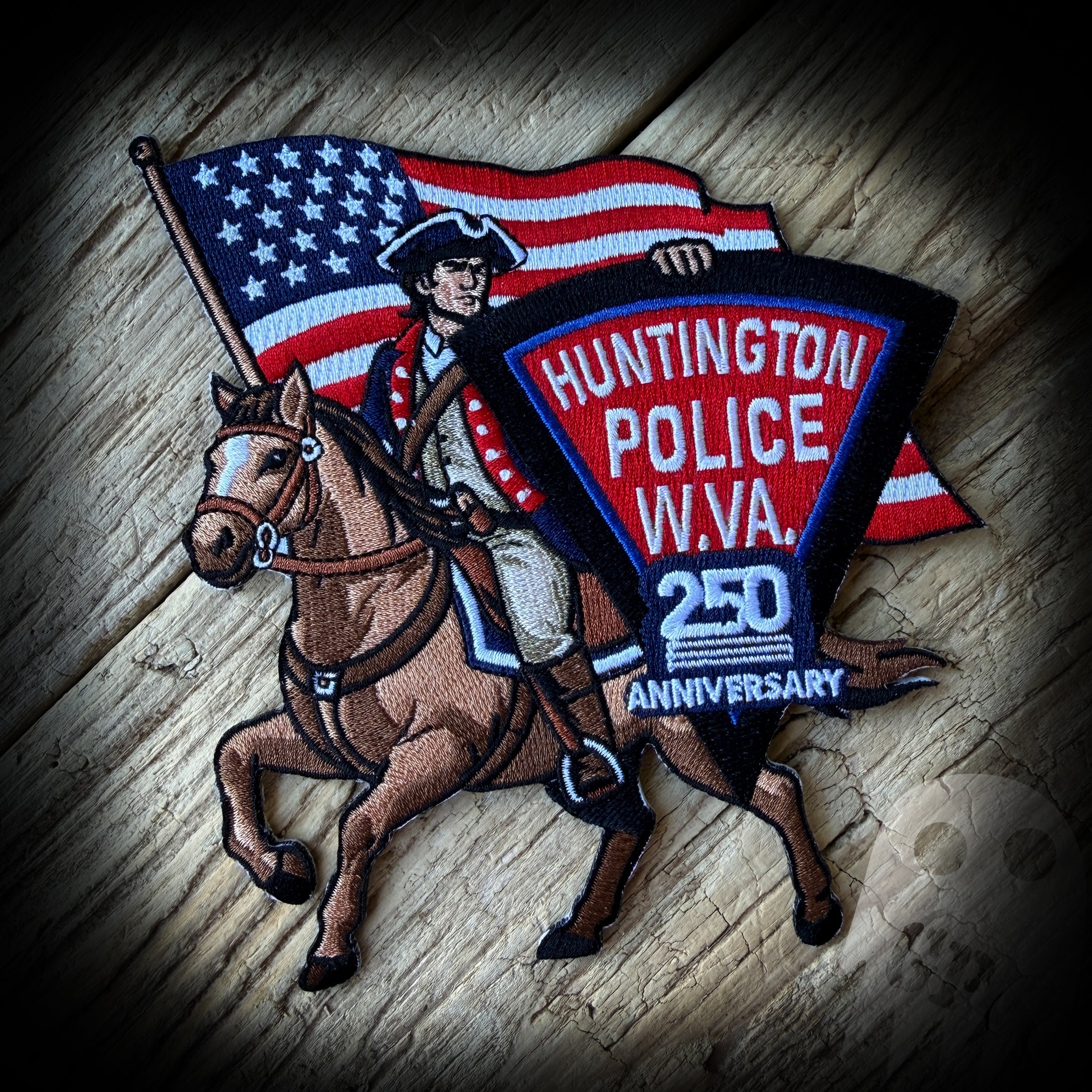 250th America - Huntington, WV PD 250th Anniversary of America Patch