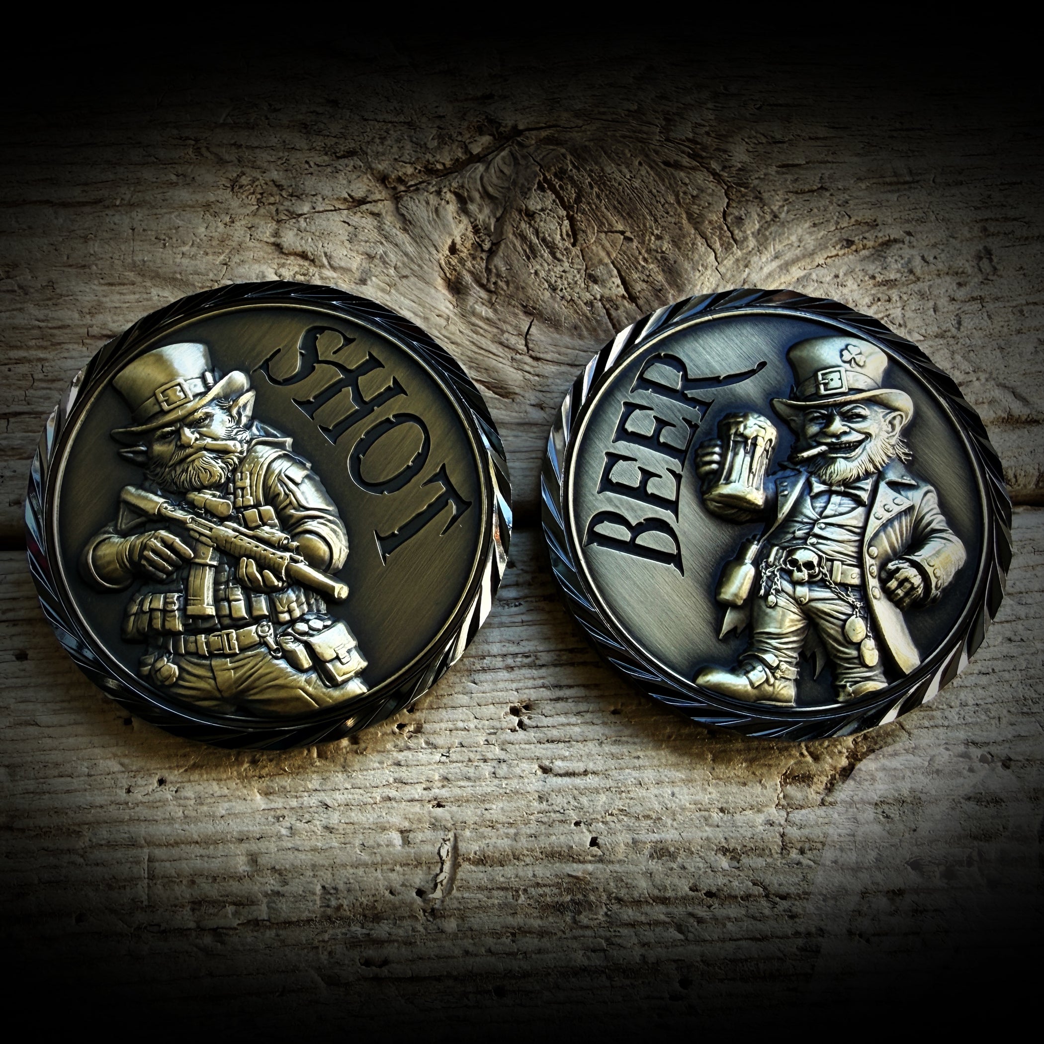 2.0 - Irish Drink Decision Coin Version 2.0 – GHOST PATCH