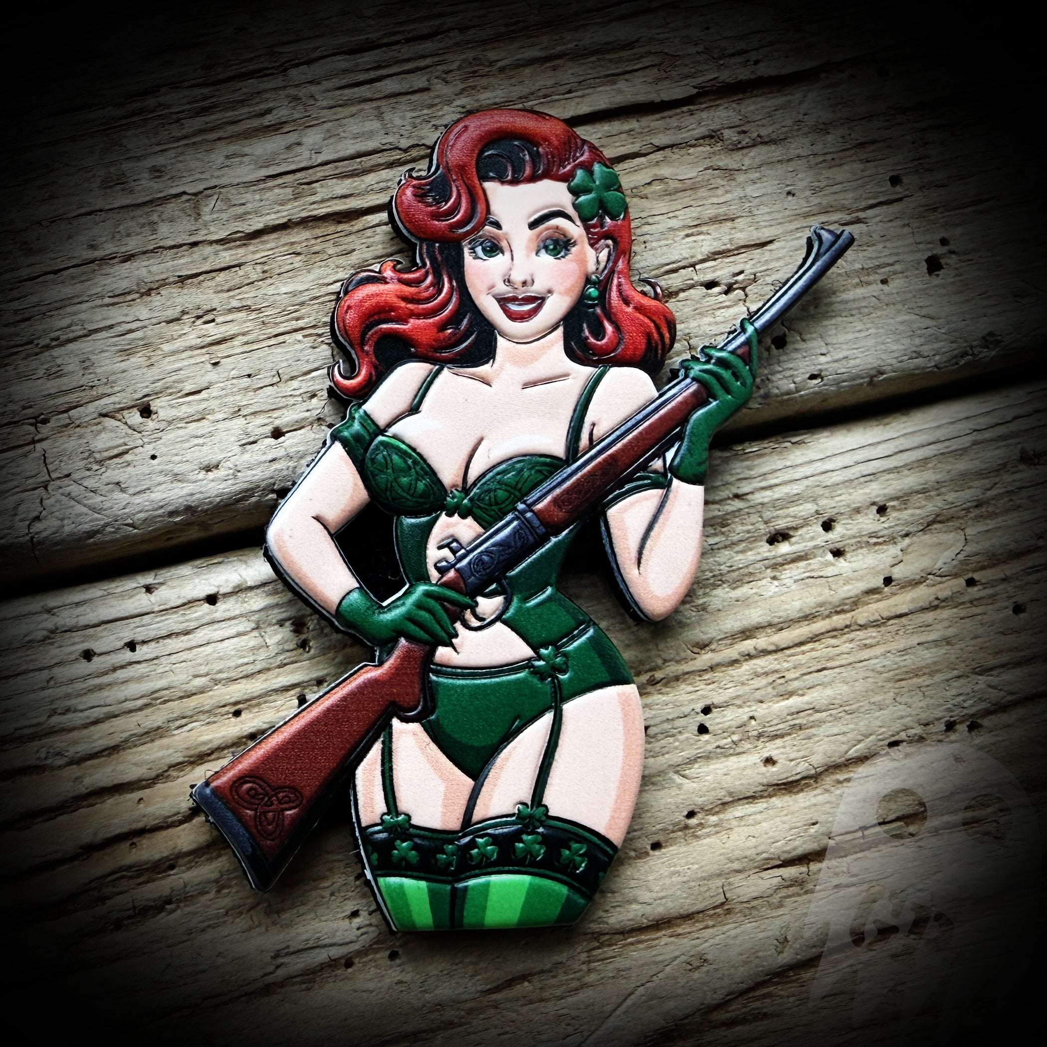#30 Pin Up Girl XGP - Irish Pin Up Girl - Armed and Dangerous