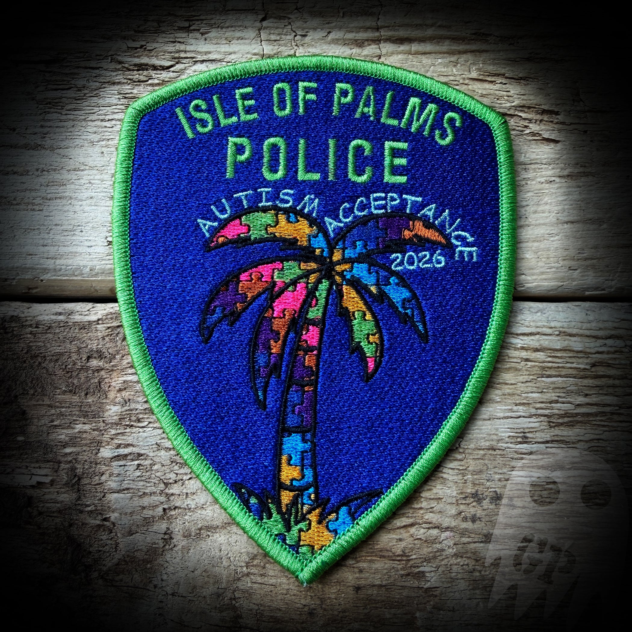 2026 Autism - Isle of Palms, SC PD 2026 Autism Fundraiser Patch