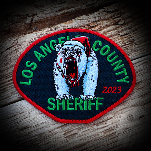 Christmas 2023 - Los Angeles County Sheriff's Dept. 2023 Christmas Patch
