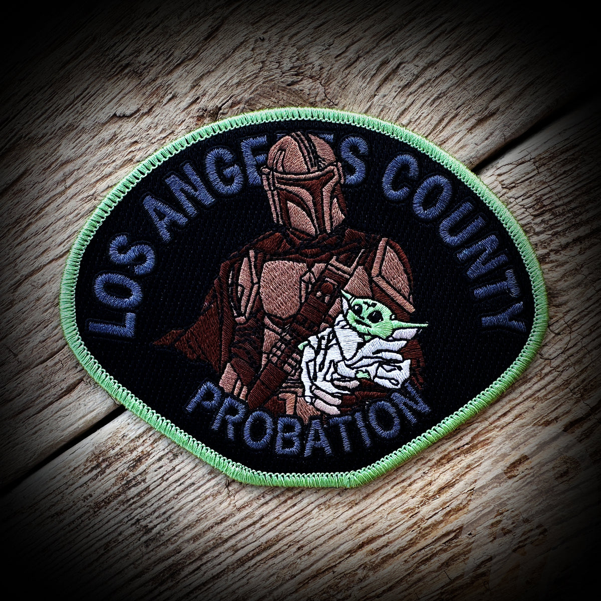 PROBATION 2024 May the 4th Los Angeles County PROBATION Mando Patch