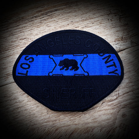 Thin Blue Line - Los Angeles County Sheriff's Dept Police Memorial Patch