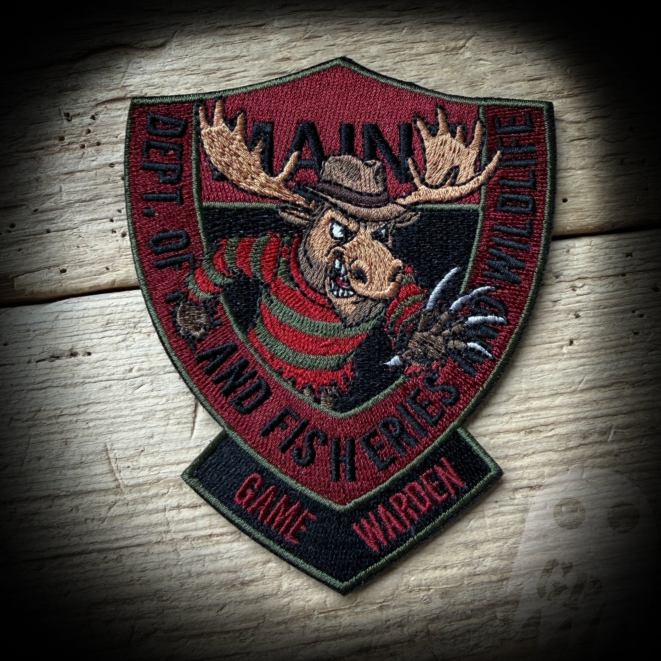 2026 Halloween - Maine Inland Game Warden 2026 Halloween Patch
