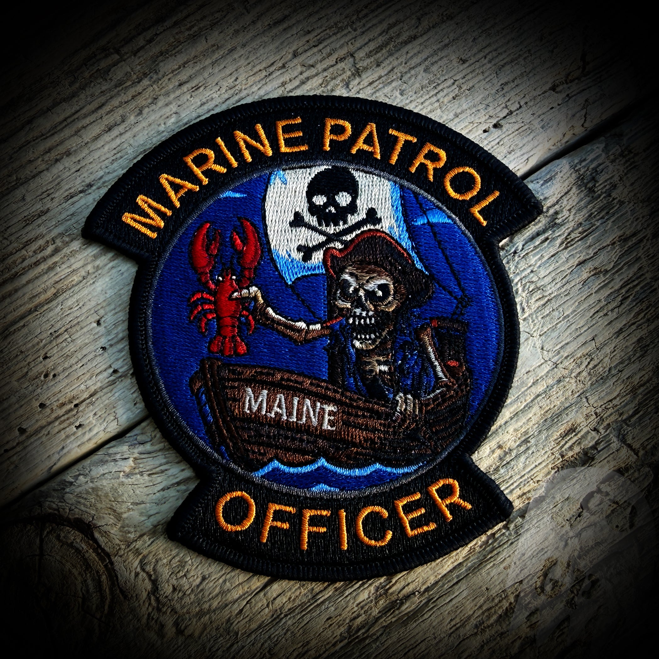 2025 Halloween - Maine State Marine Patrol 2025 Halloween Patch