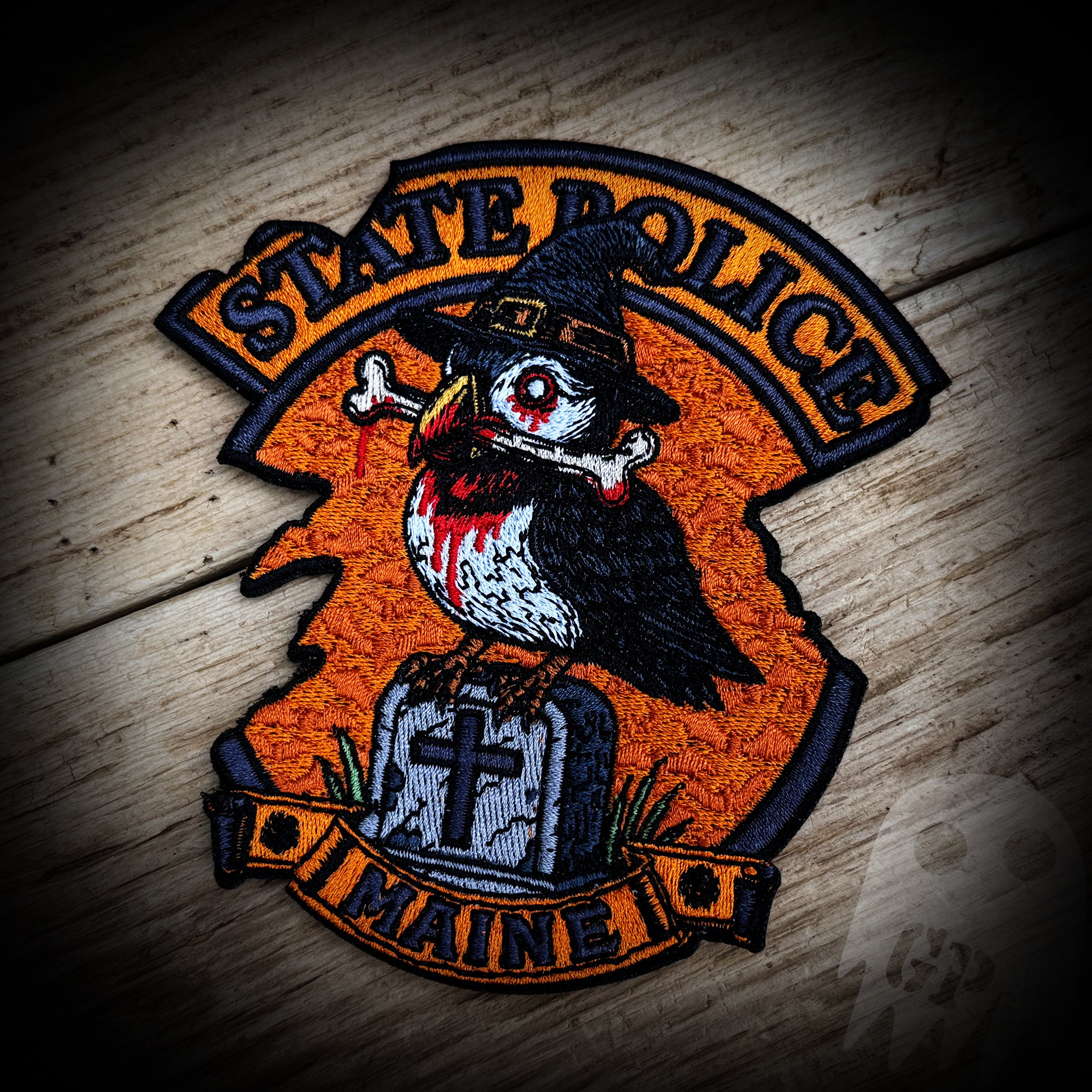 2025 Halloween - Maine State Police 2025 Halloween Patch