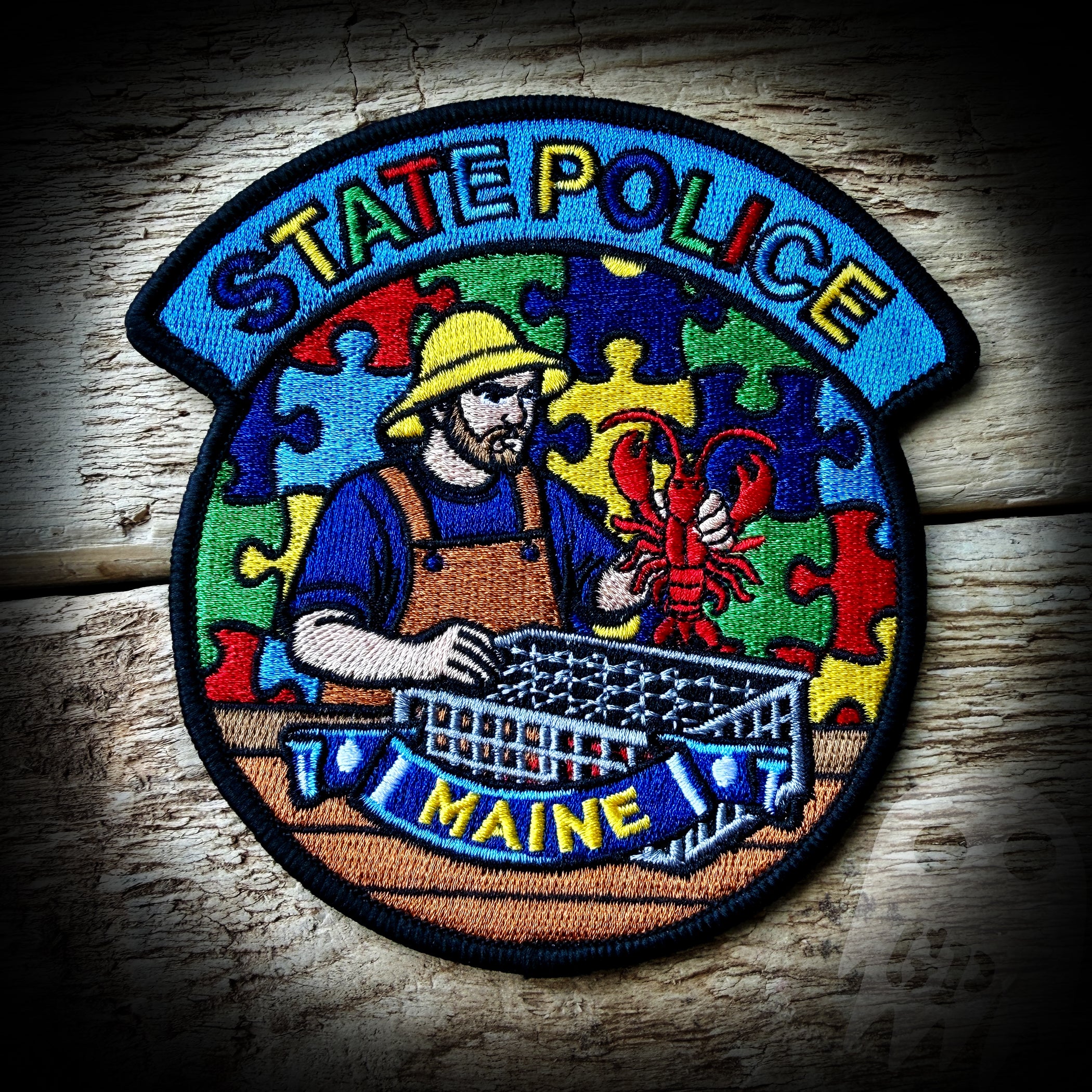 2026 Autism - Maine State Police 2026 Autism Fundraiser Patch