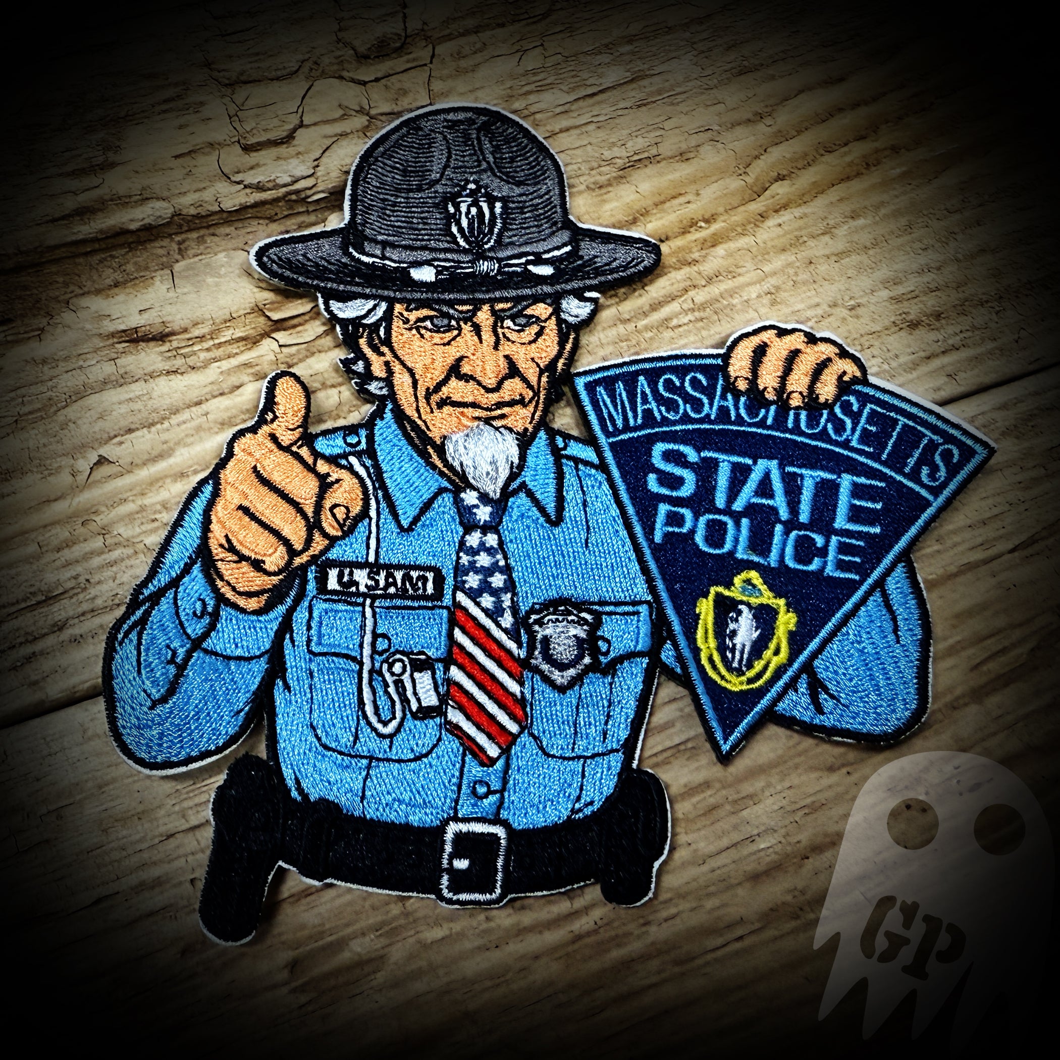 2025 4th of July - Mass State Police 2025 4th of July Patch