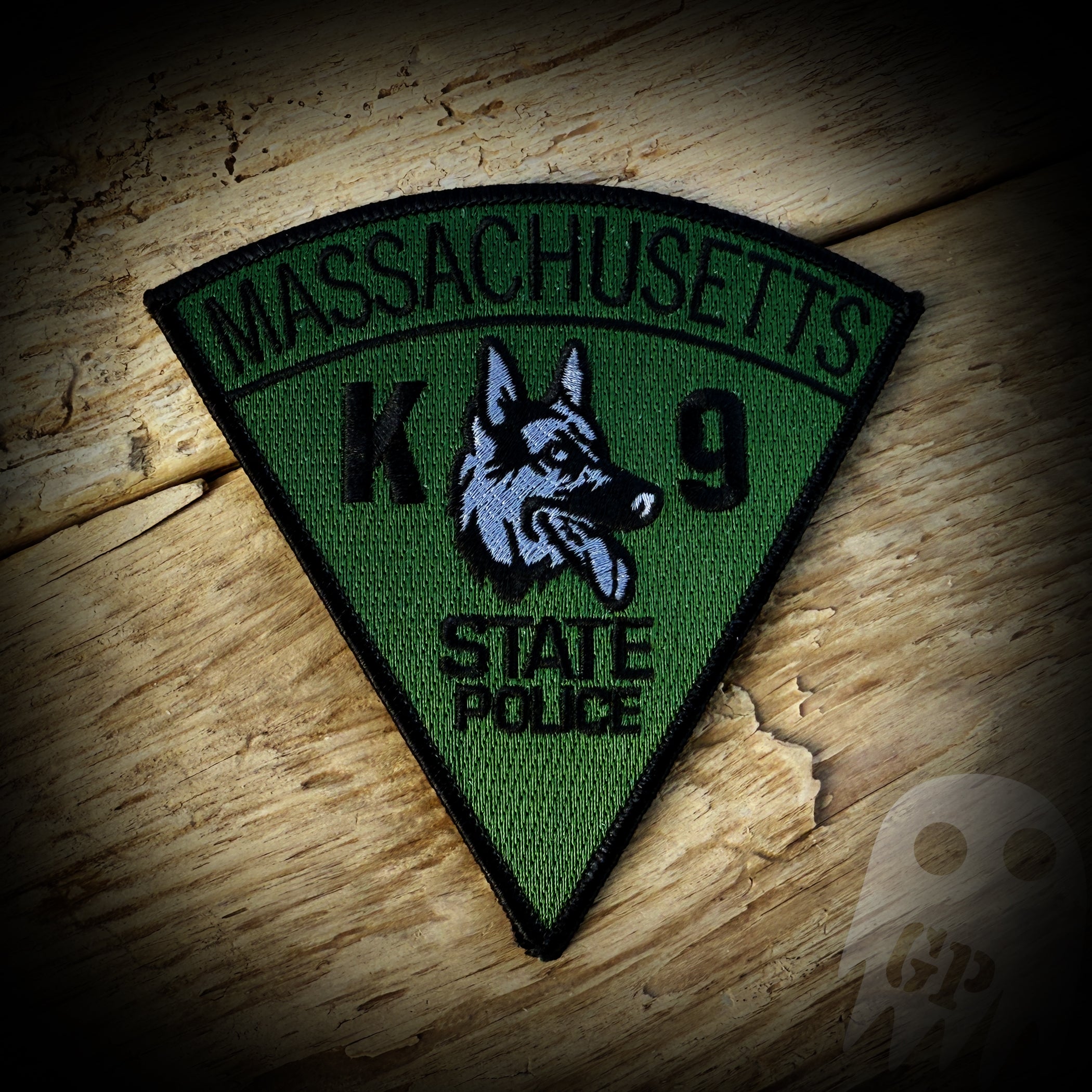 Green - Mass State Police K9 Green Patch