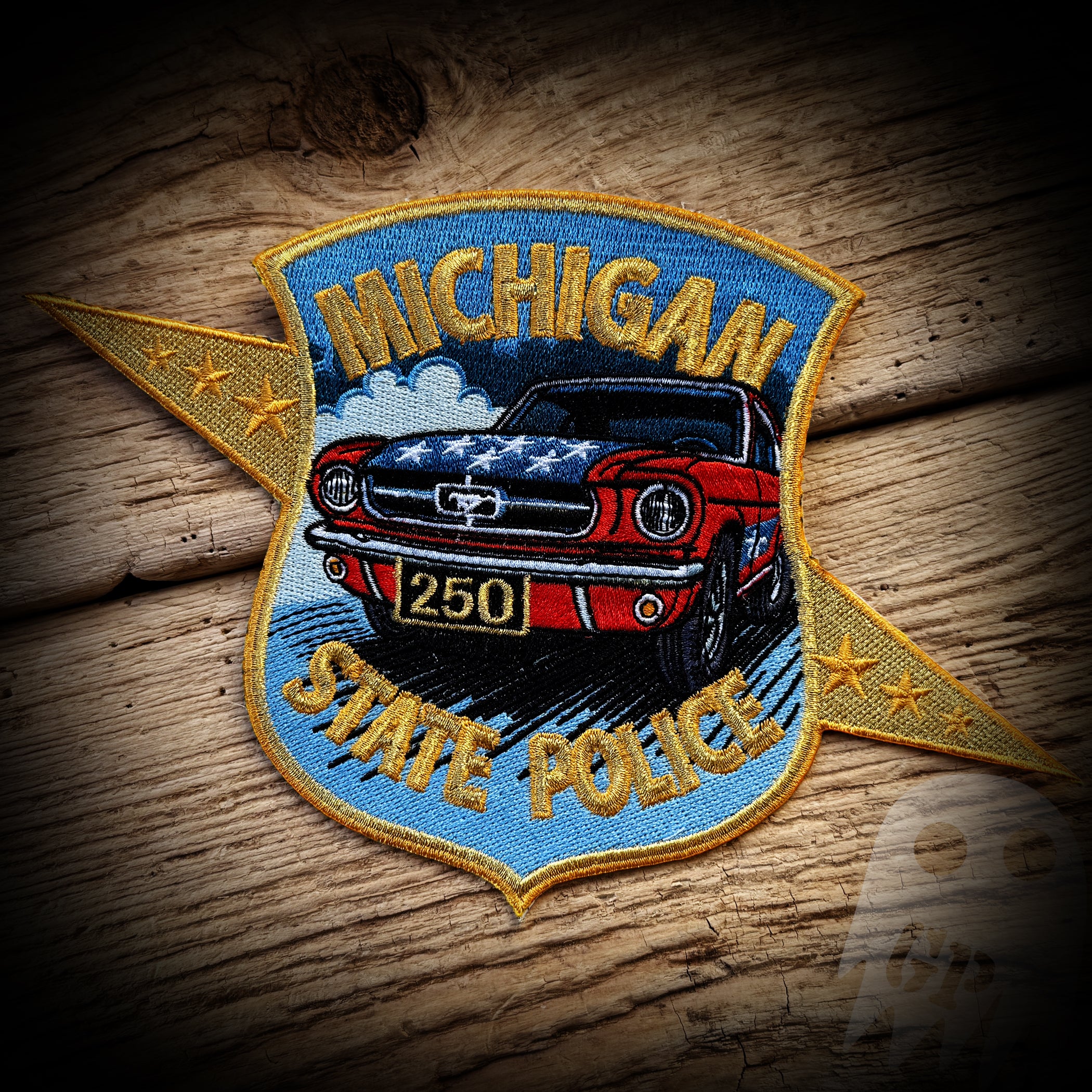 America 250 PATCH - Michigan SP Commemorative 250th Anniversary of America Patch