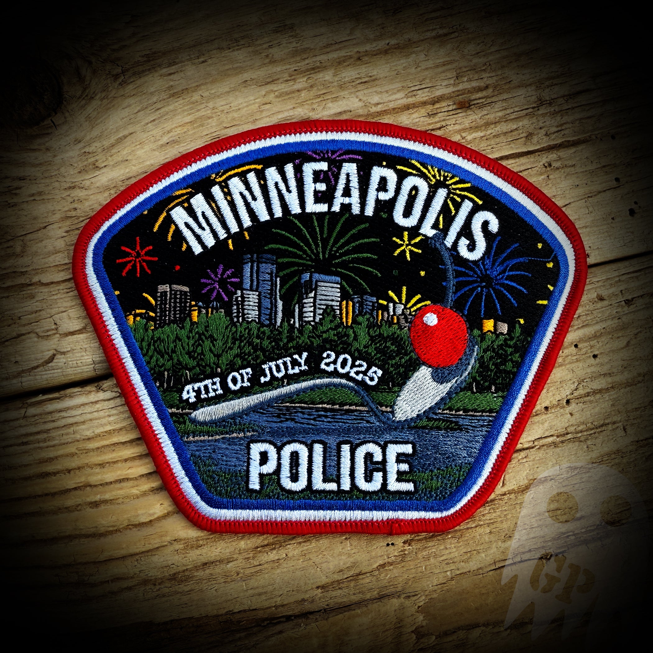 4th of July Patch 2025 - Minneapolis, MN Police Department 2025 4th of July Patch