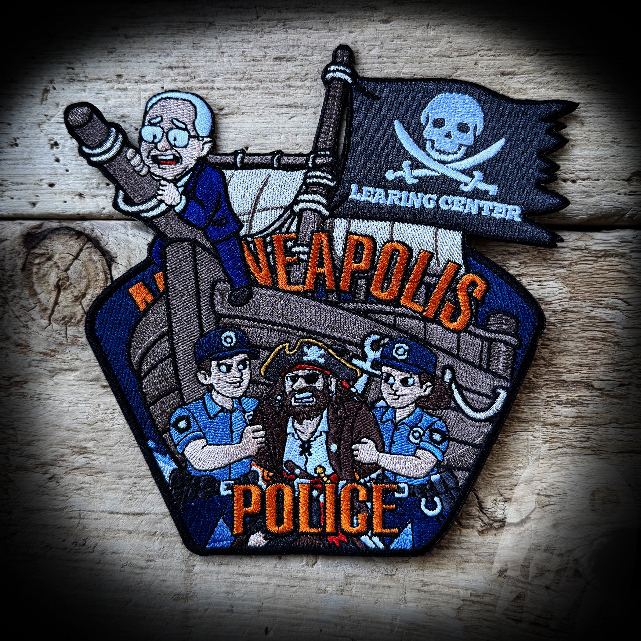 Pirate Ship - Minneapolis PD Learing Center Pirate Ship Patch