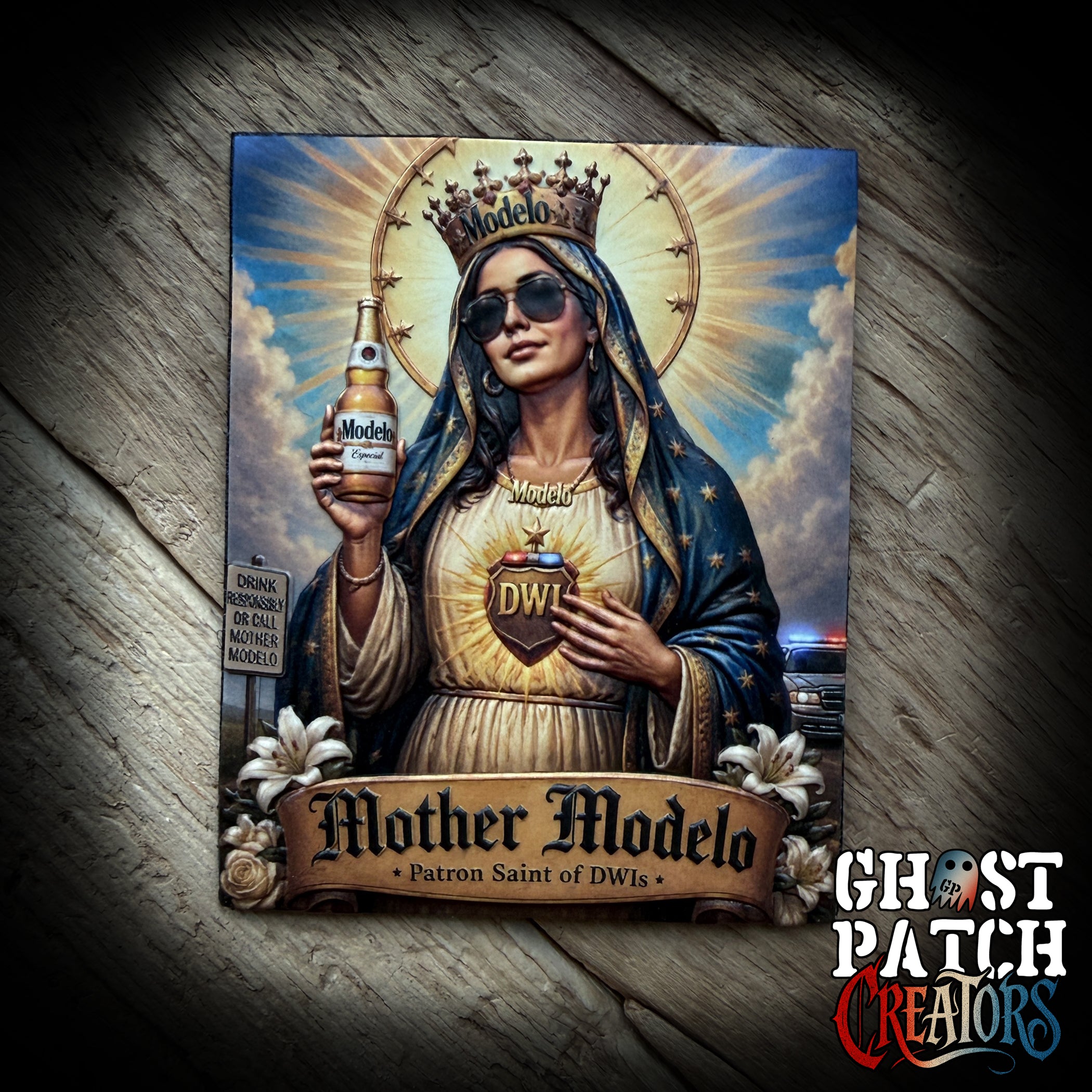 Mother Modelo - Patron Saint of DWIs XGP