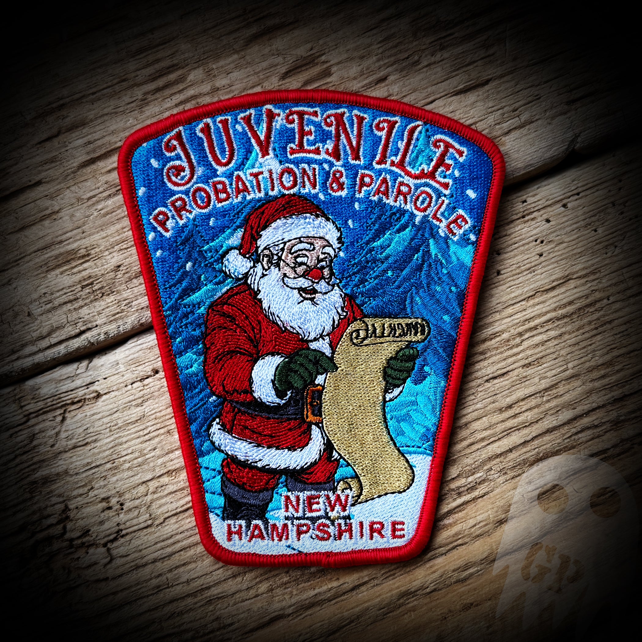 2025 Christmas - NH Juvenile Probation & Parole 2025 Christmas Patch