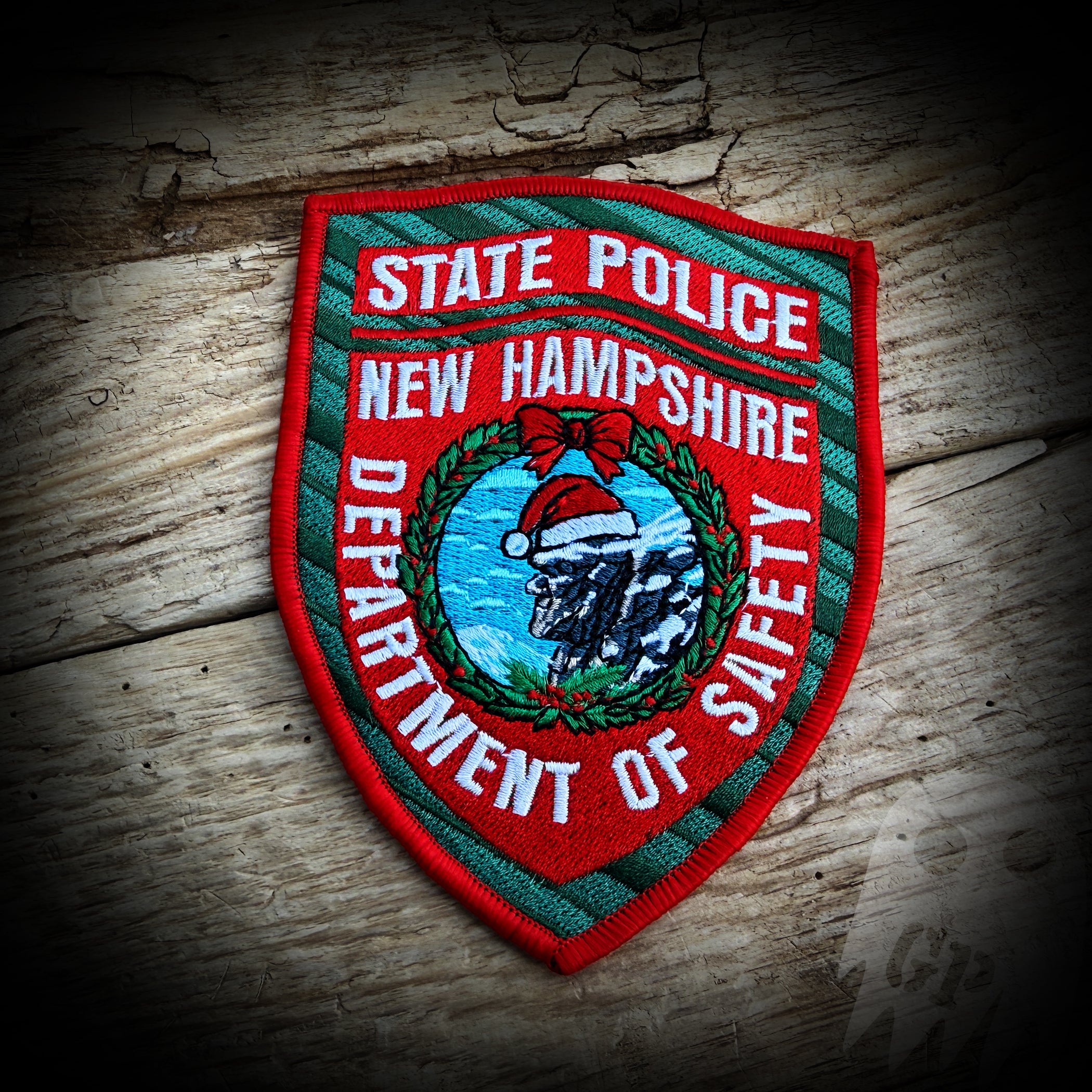 PATCH 2025 Christmas - New Hampshire State Police 2025 Christmas Patch