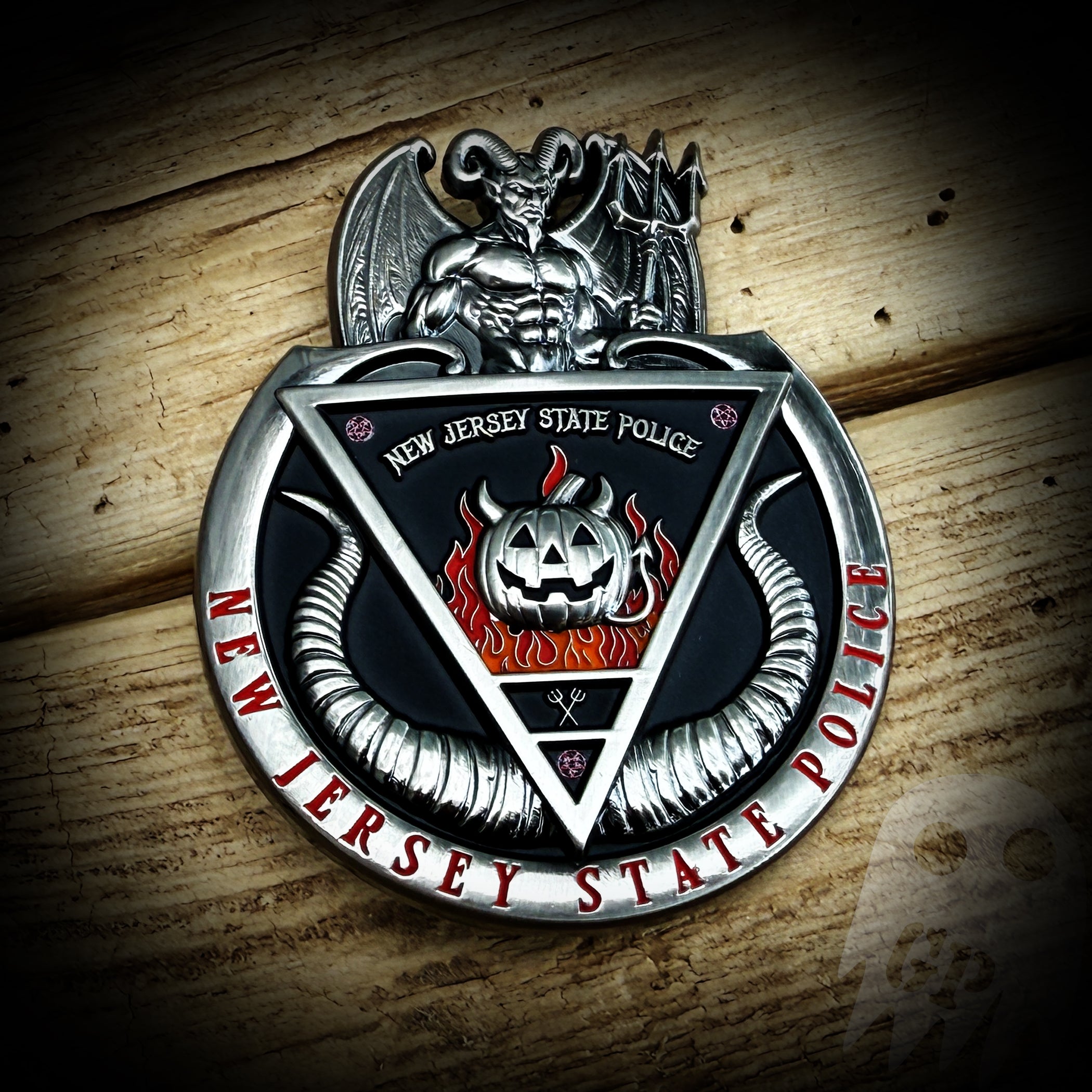 BADGE 2025 Halloween - New Jersey State Police 2025 Halloween Badge
