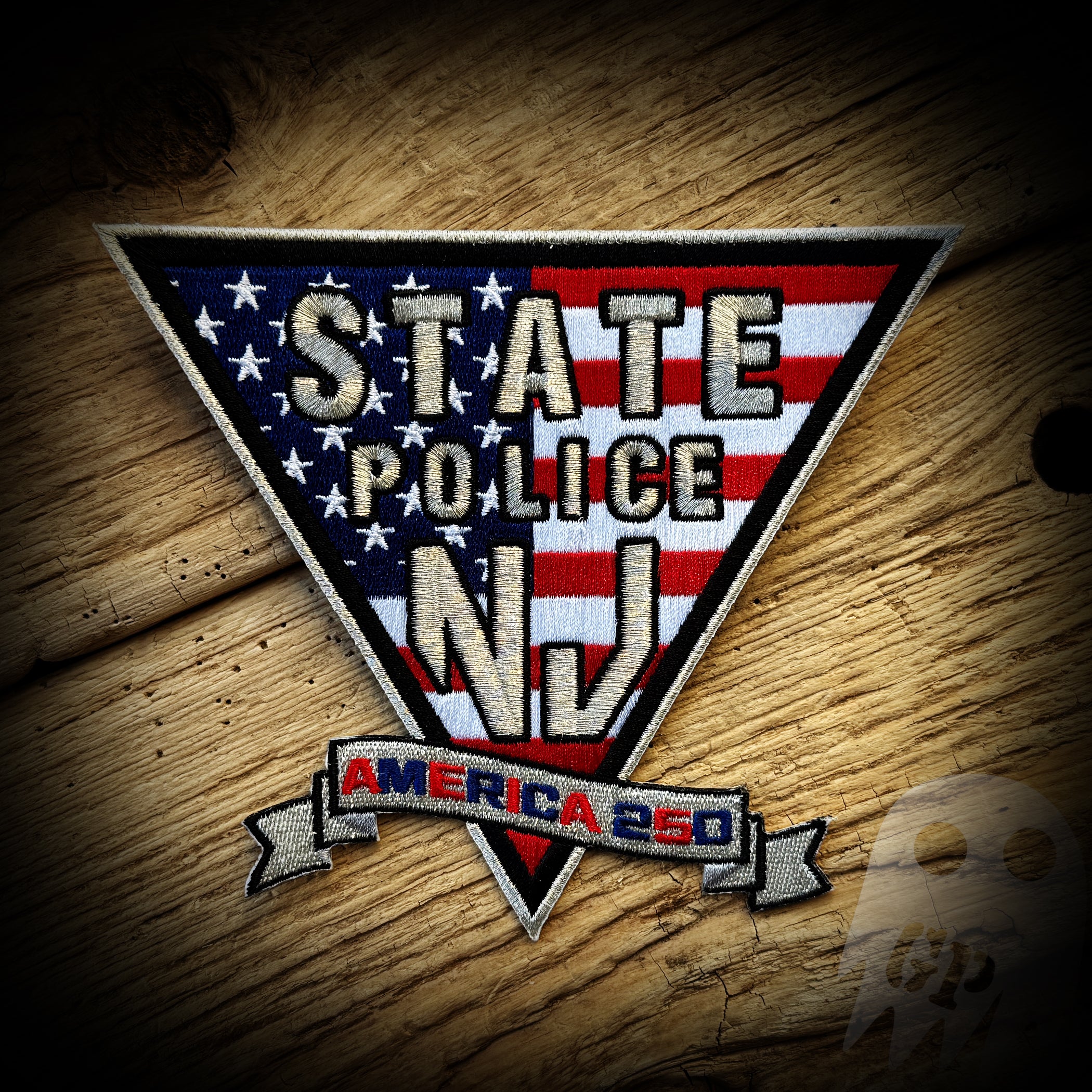 America 250 PATCH - New Jersey State Police Commemorative 250th Anniversary of America Patch