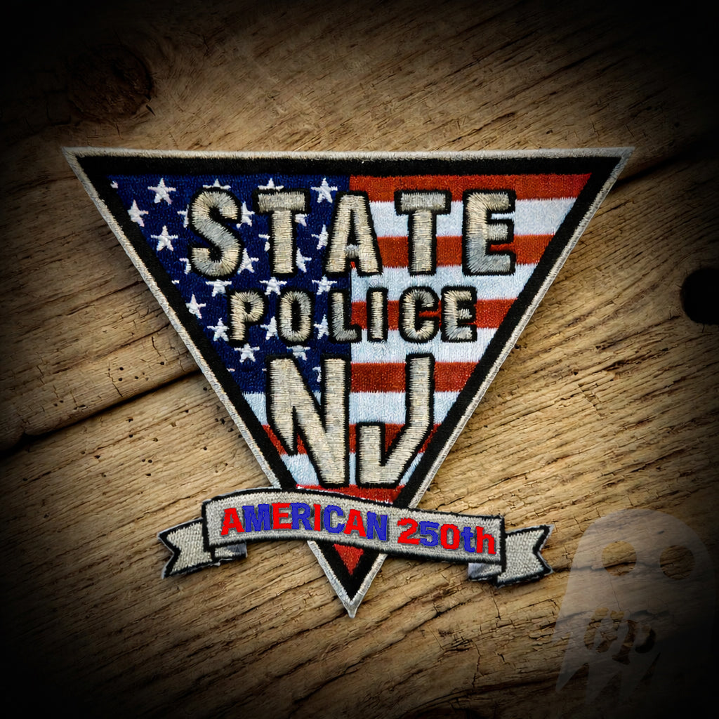 250th America PATCH - New Jersey State Police Commemorative 250th