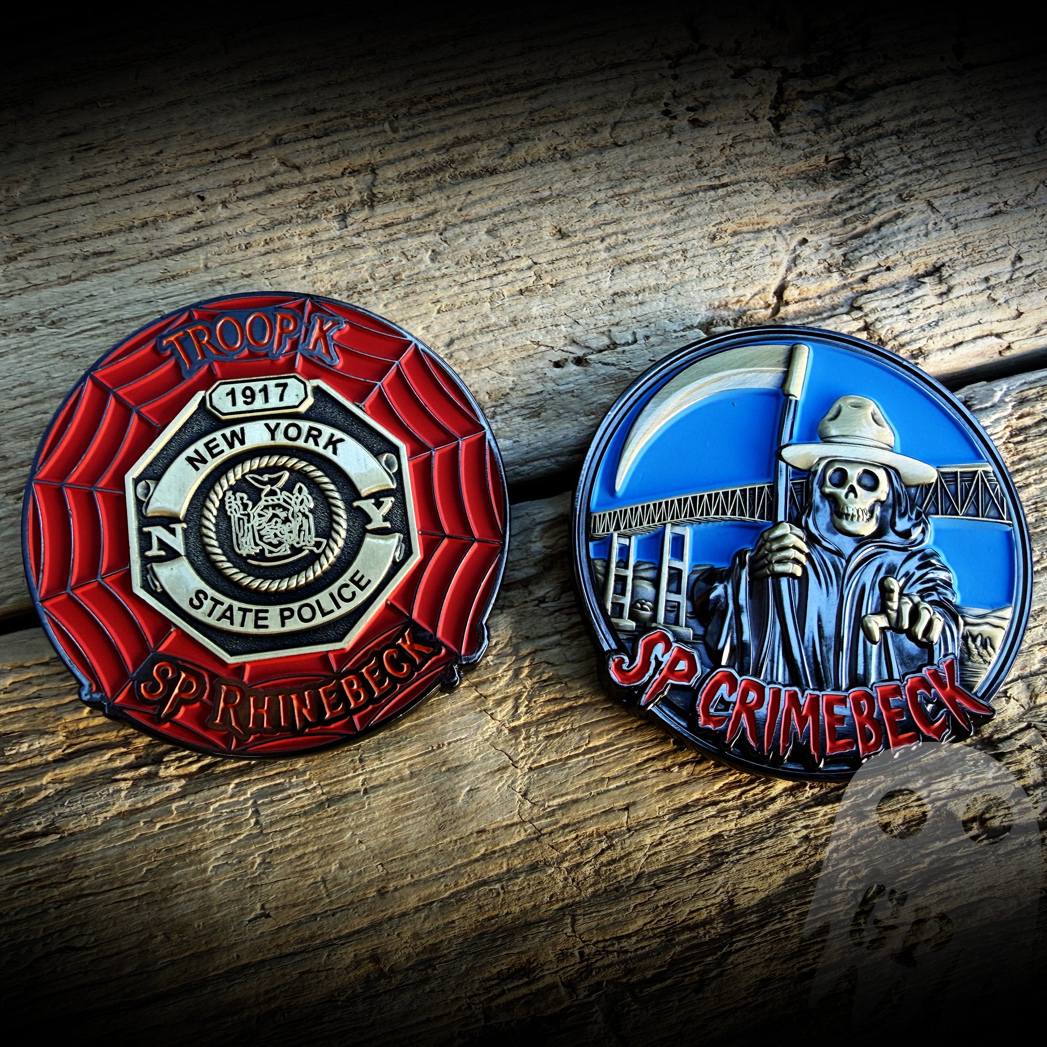 Troop K COIN 2025 Halloween - NY State Police Troop K Rhinebeck 2025 Halloween Coin