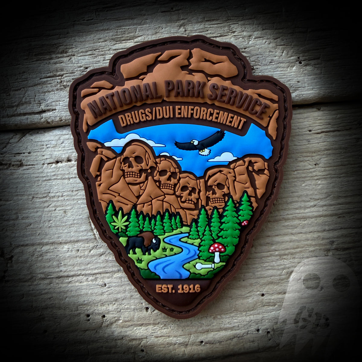 National Park Service Mount Rushmore Narcotics Unit PVC