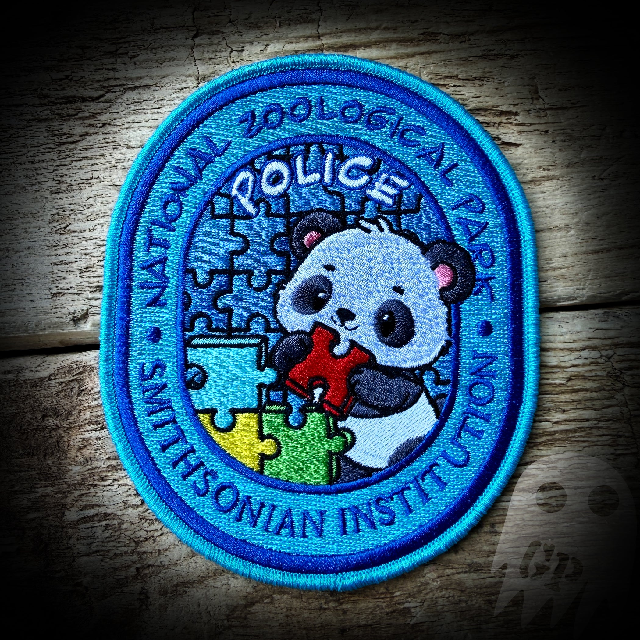 2026 Autism - Smithsonian National Zoo Police 2026 Autism Fundraiser Patch