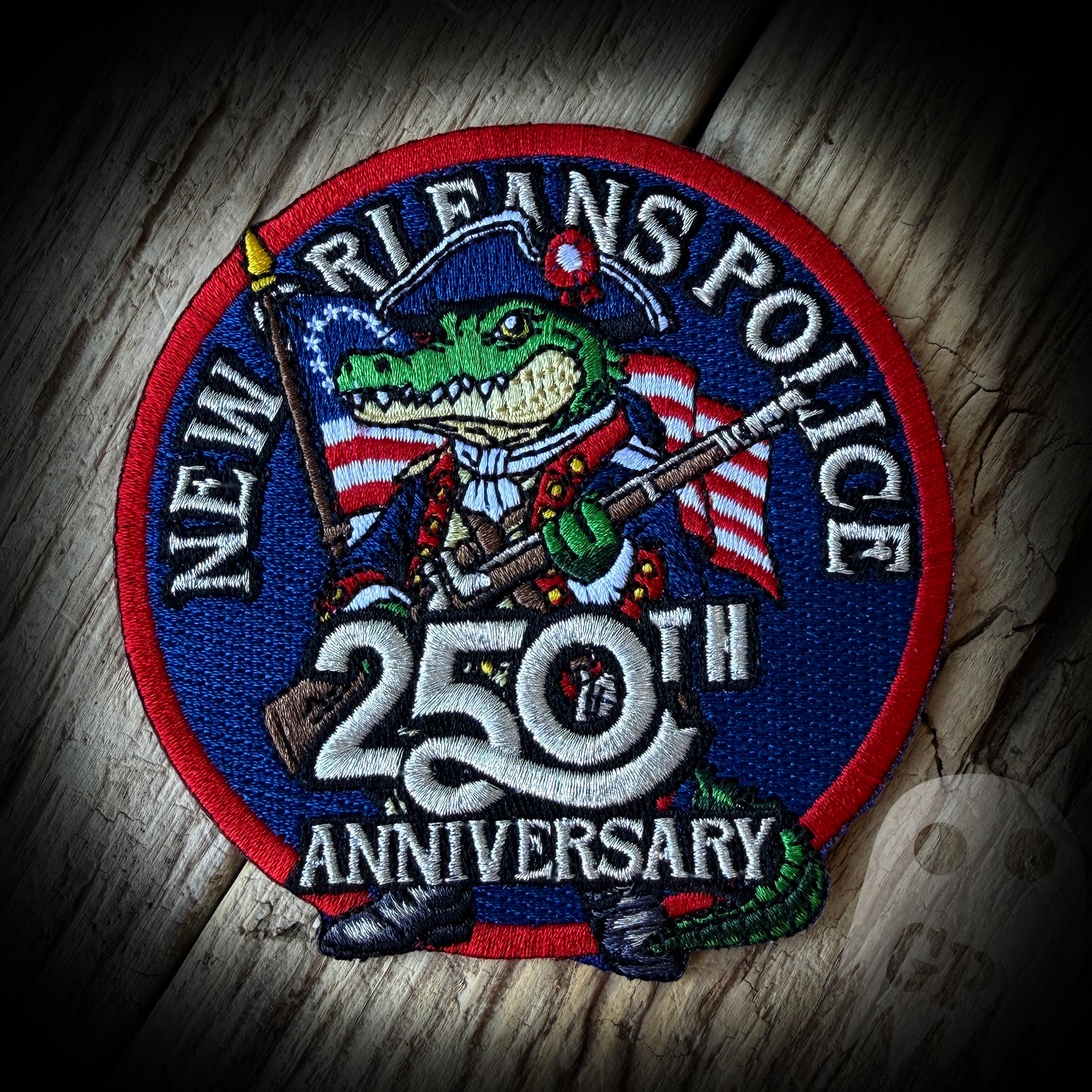 250th America - New Orleans, LA PD 250th Anniversary of America Patch