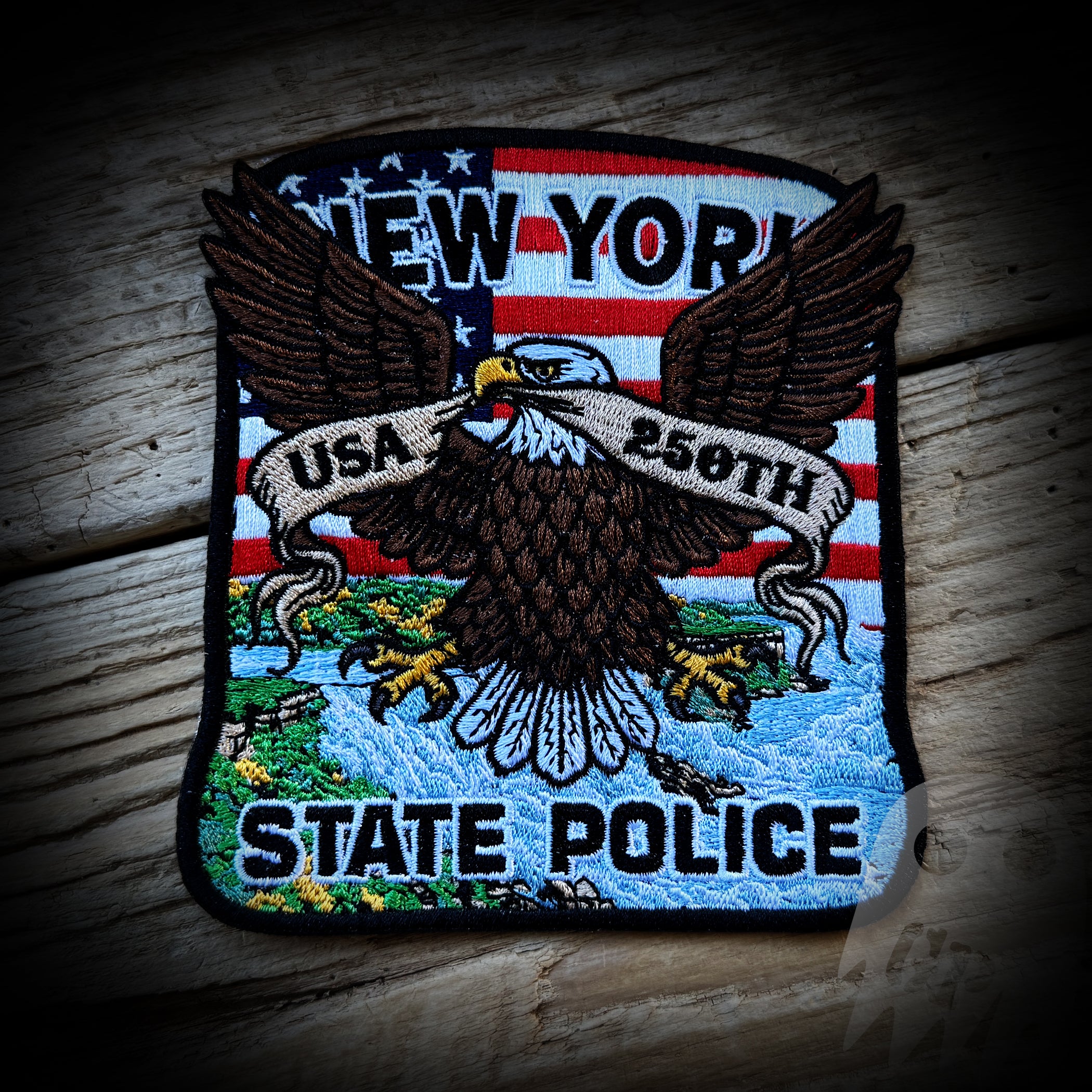 America 250 - New York State Police Commemorative 250th Anniversary of America Patch