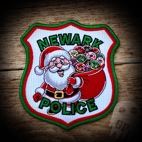CHRISTMAS - Newark, NJ PD 2023 Christmas patch