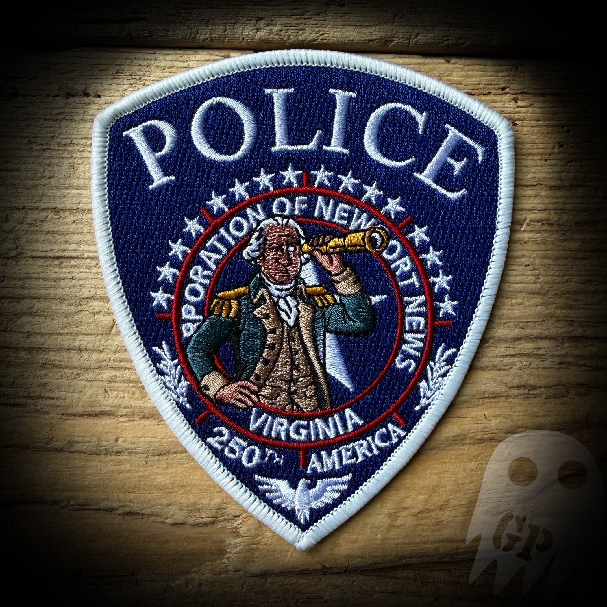 250th America - Newport News, VA PD 250th Anniversary of America Patch
