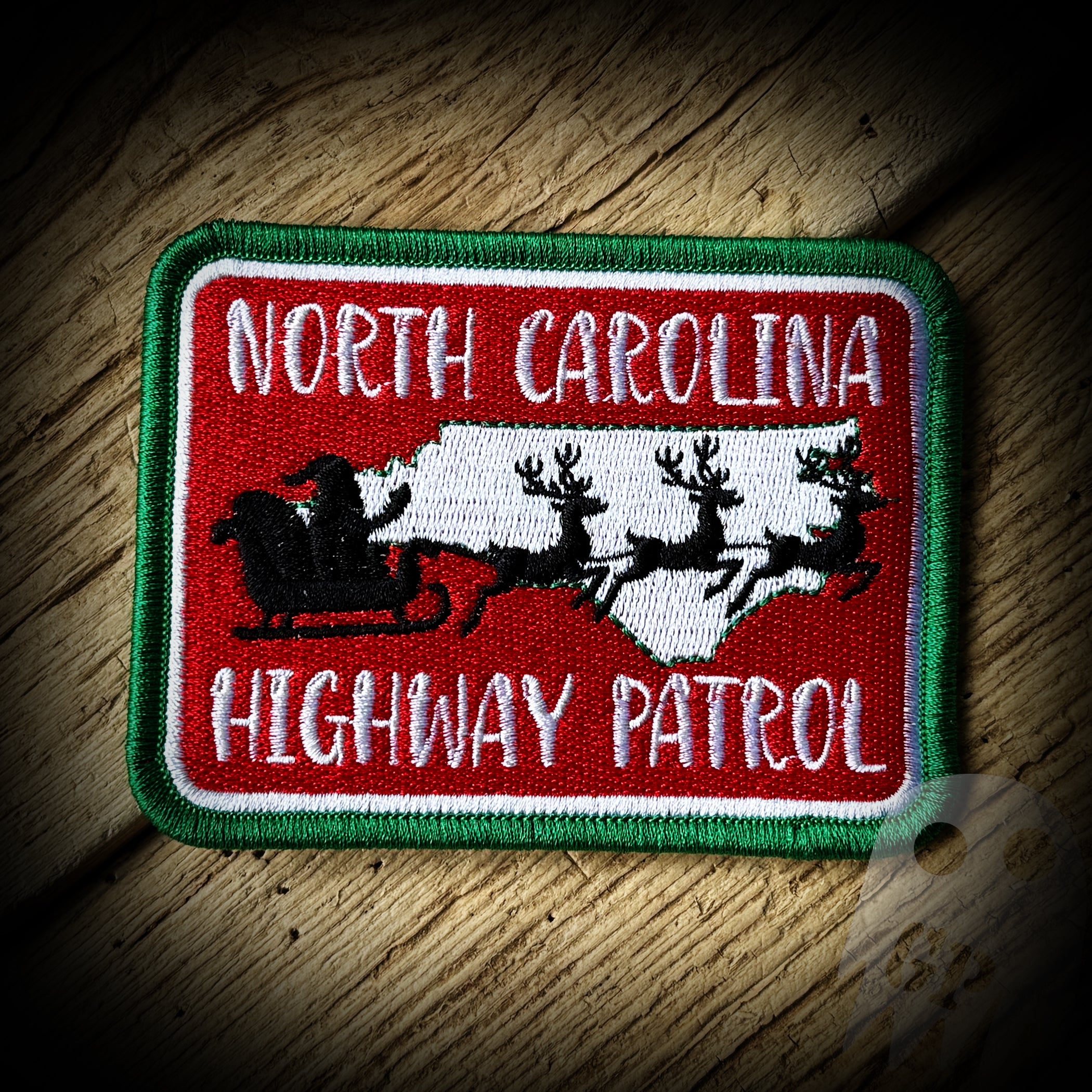 2025 Christmas - North Carolina Highway Patrol 2025 Christmas Patch