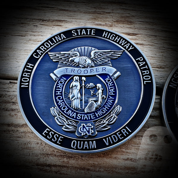 North Carolina State High Patrol Troop E District 3 Coin
