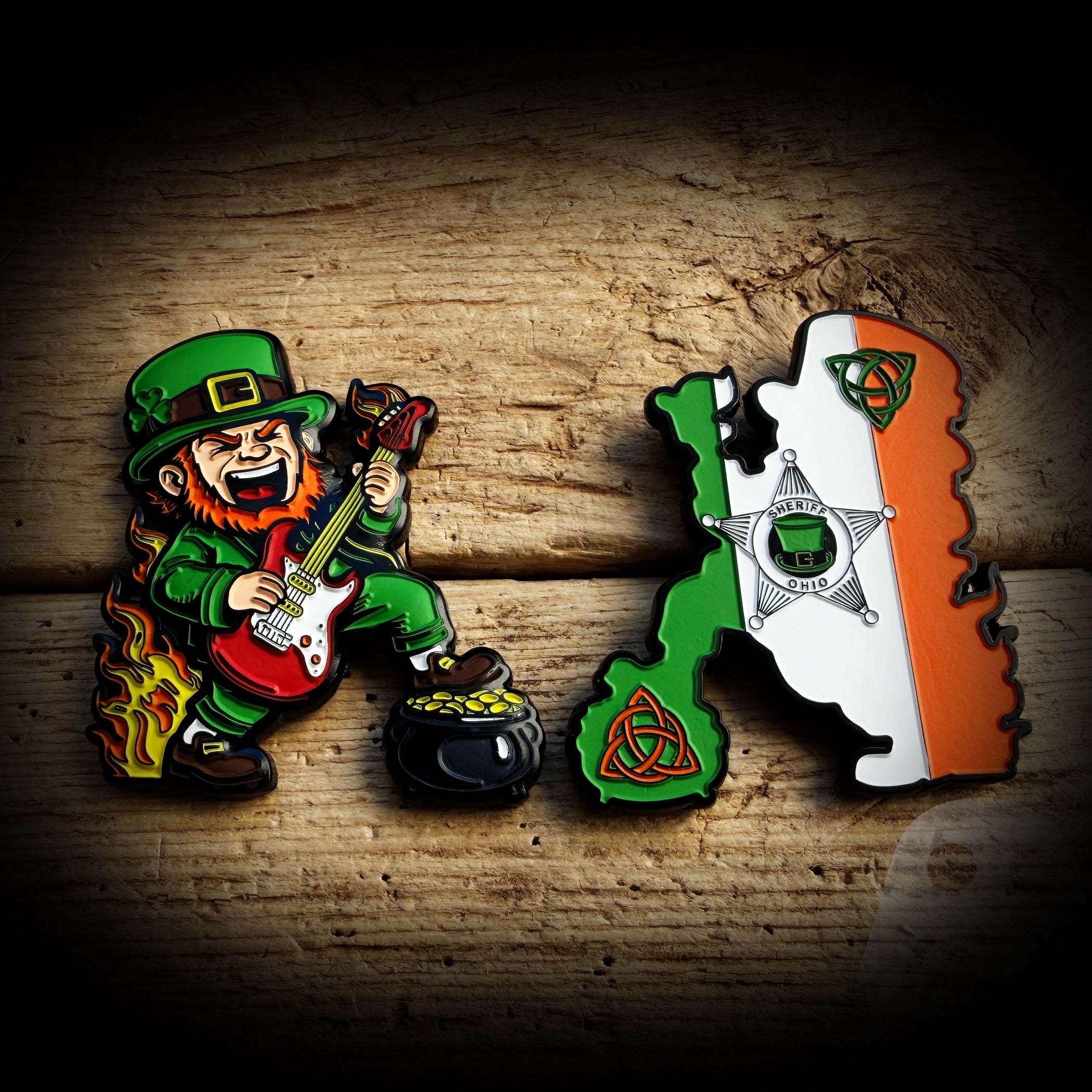 COIN 2026 Irish - Ohio Deputy Sheriff 2026 Irish Rock and Roll Hall of Fame Coin