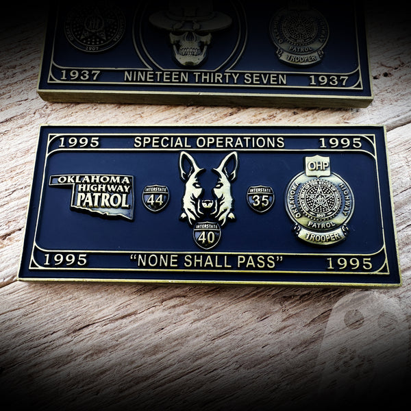 Oklahoma Highway Patrol Special Operations Coin