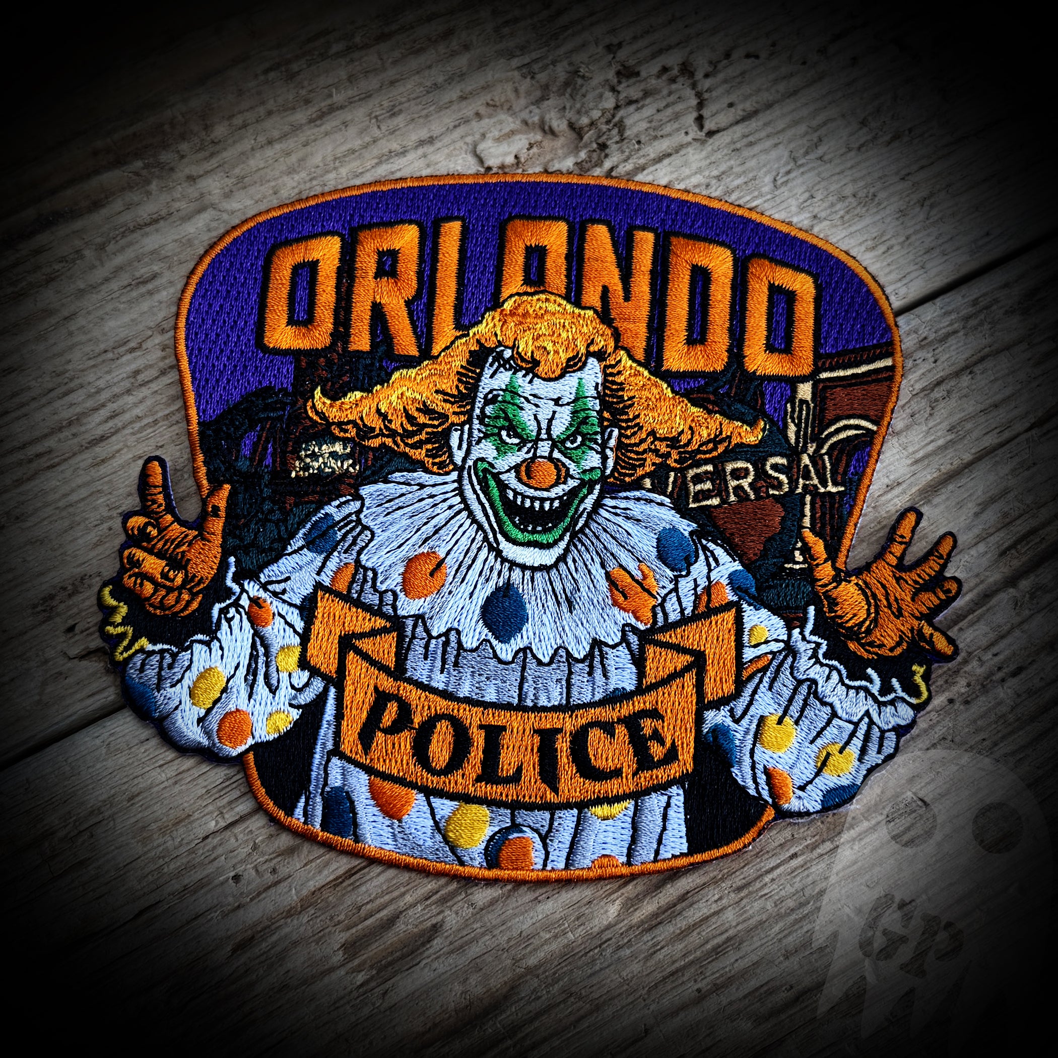 PATCH 2025 Halloween - Orlando, FL PD 2025 Halloween Horror Nights Patch